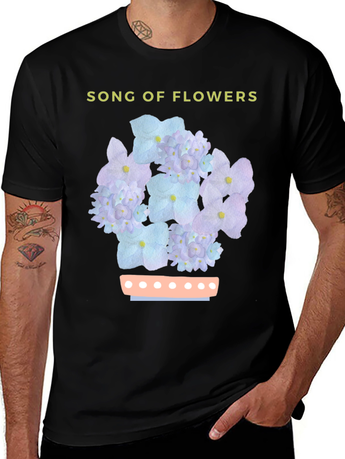 Song of Flowers Graphic Tee