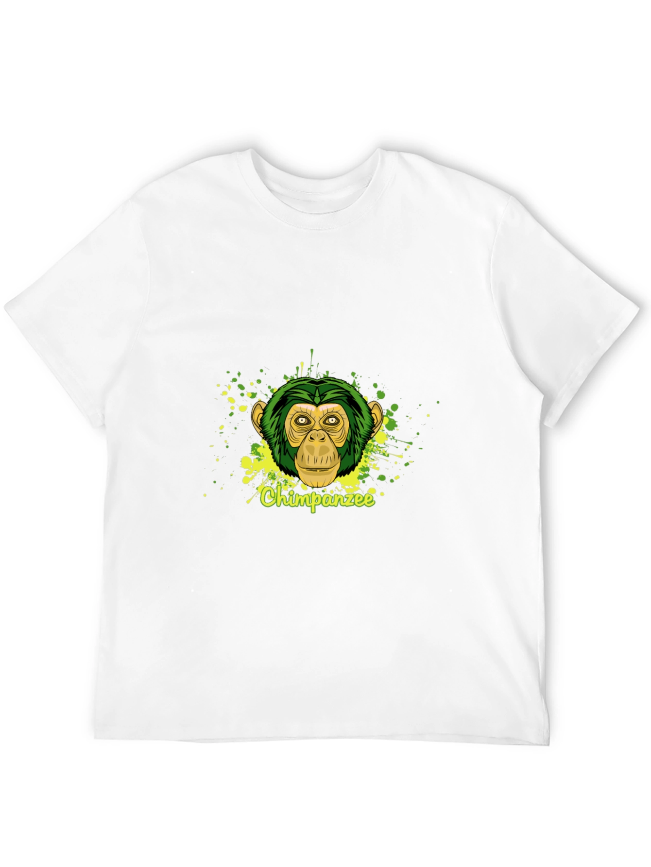 Chimpanzee Graphic Tee - Stylish Black T-Shirt