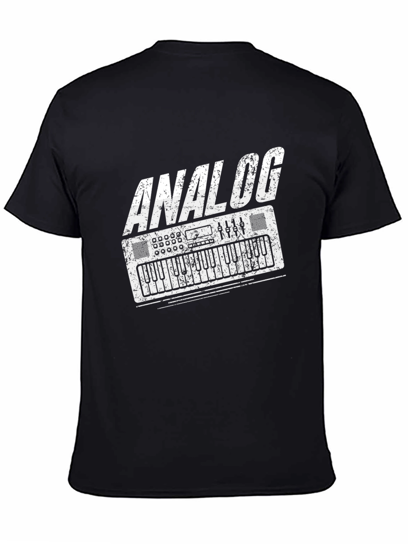 Analog Synth T-Shirt - Black
