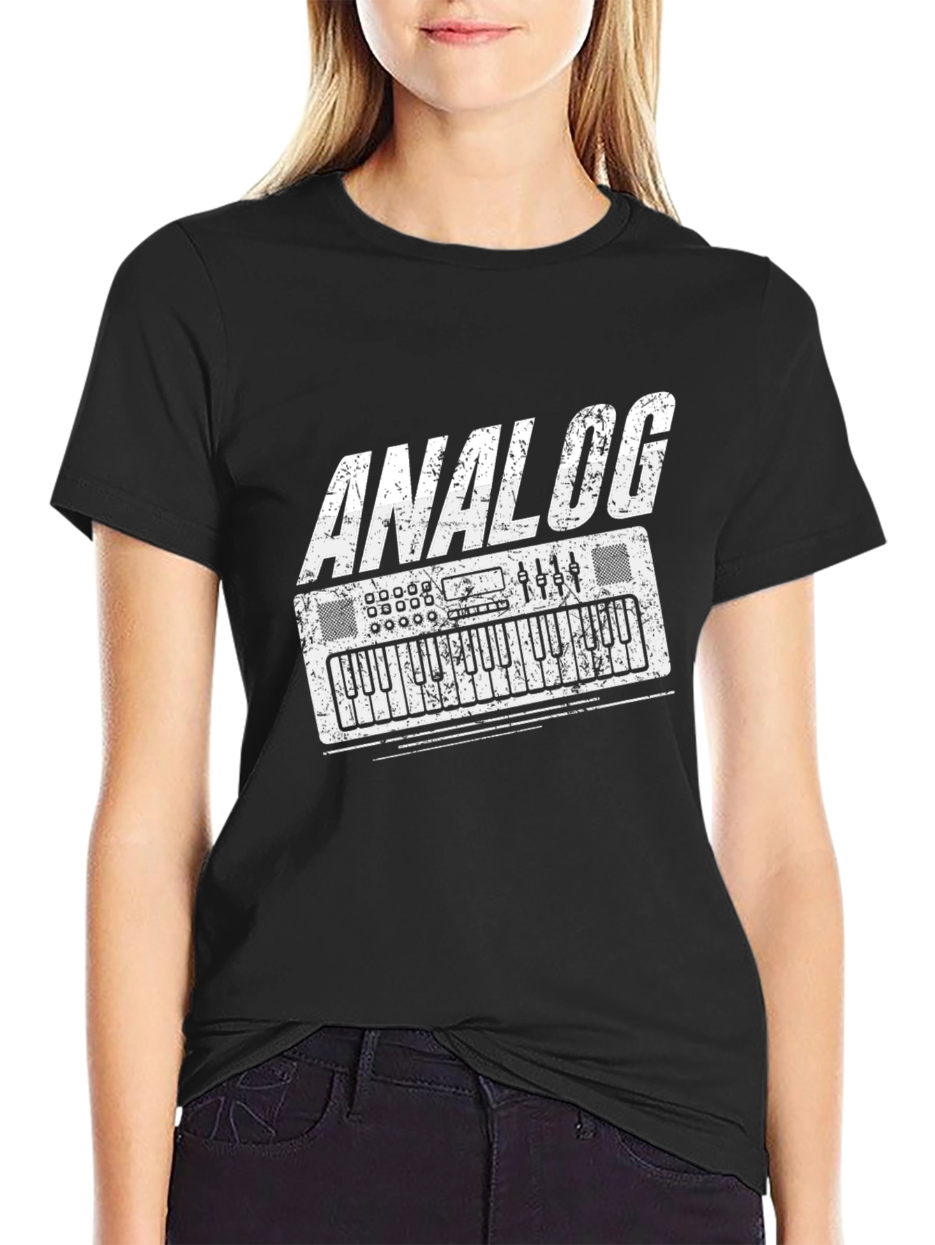 Analog Synth T-Shirt - Black