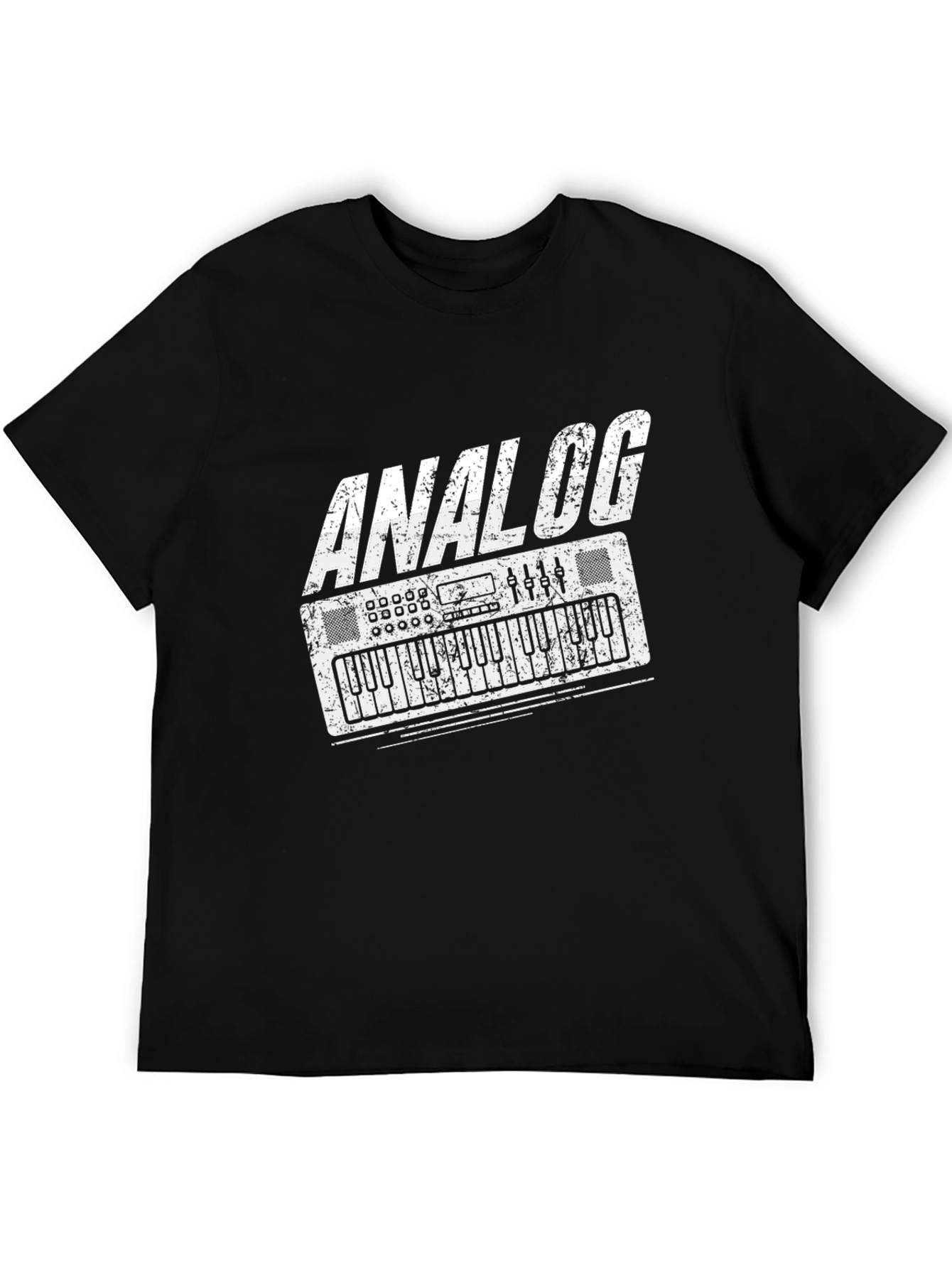 Analog Synth T-Shirt - Black
