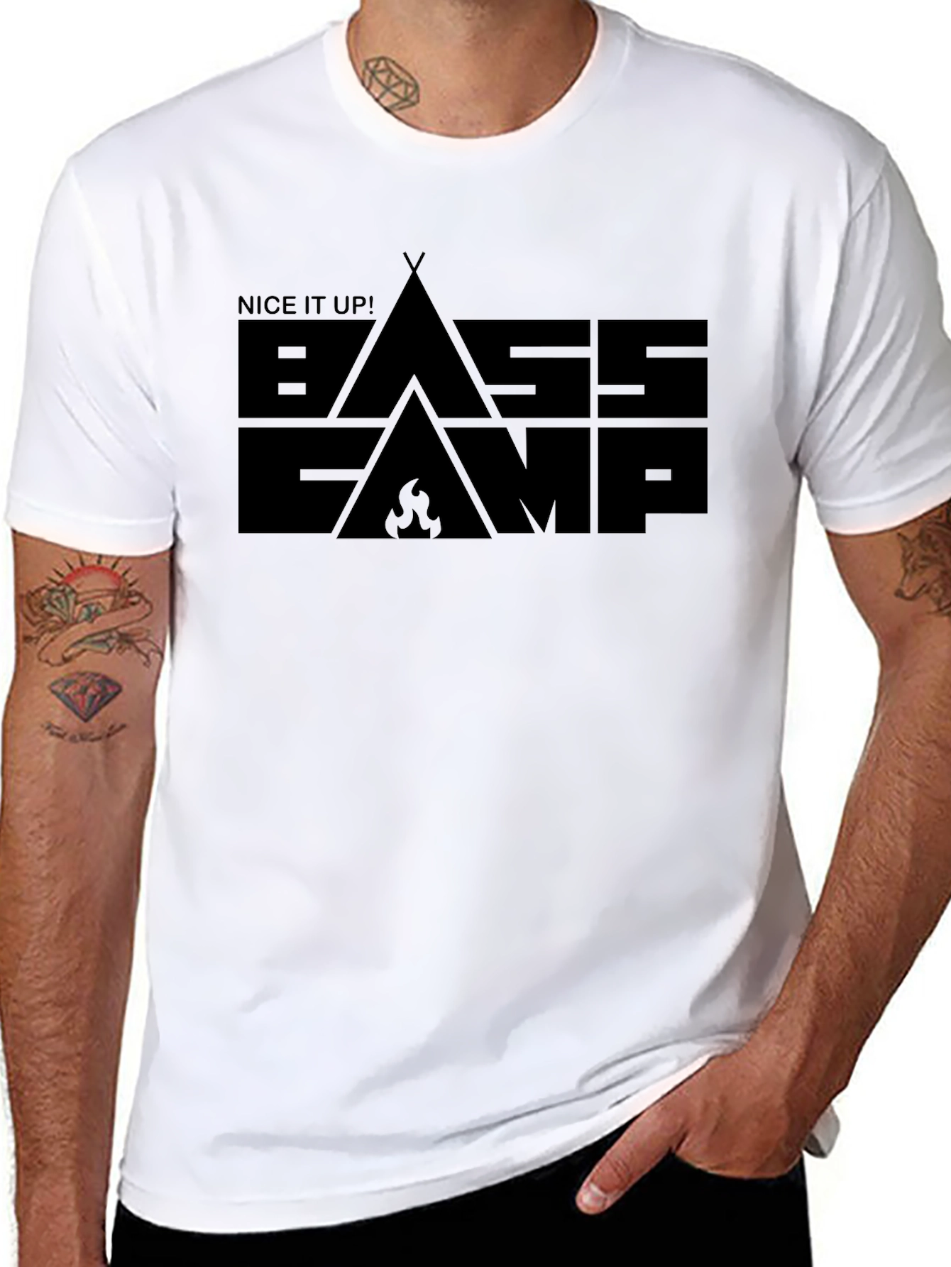 Bass Camp Black T-Shirt