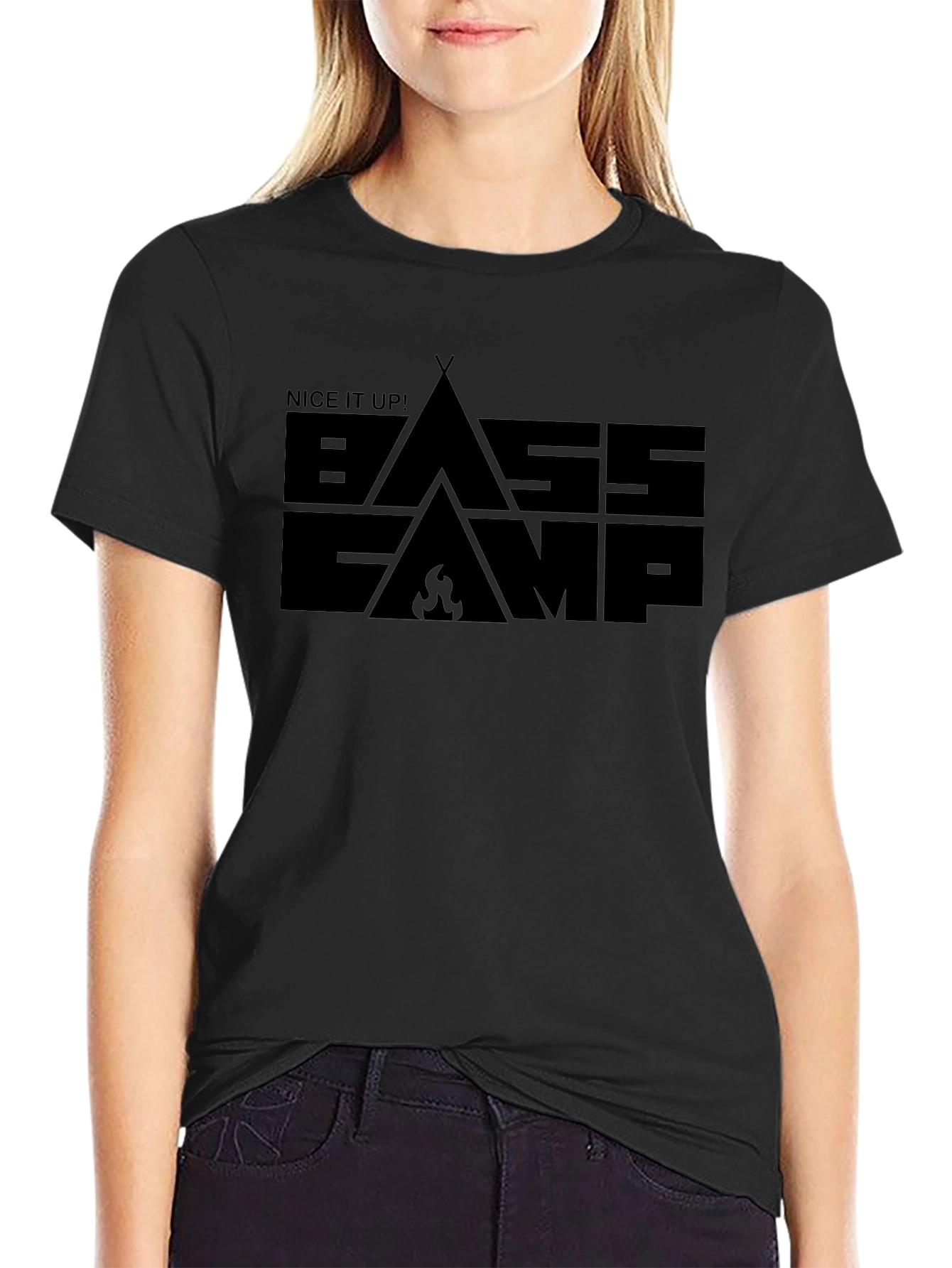 Bass Camp Black T-Shirt