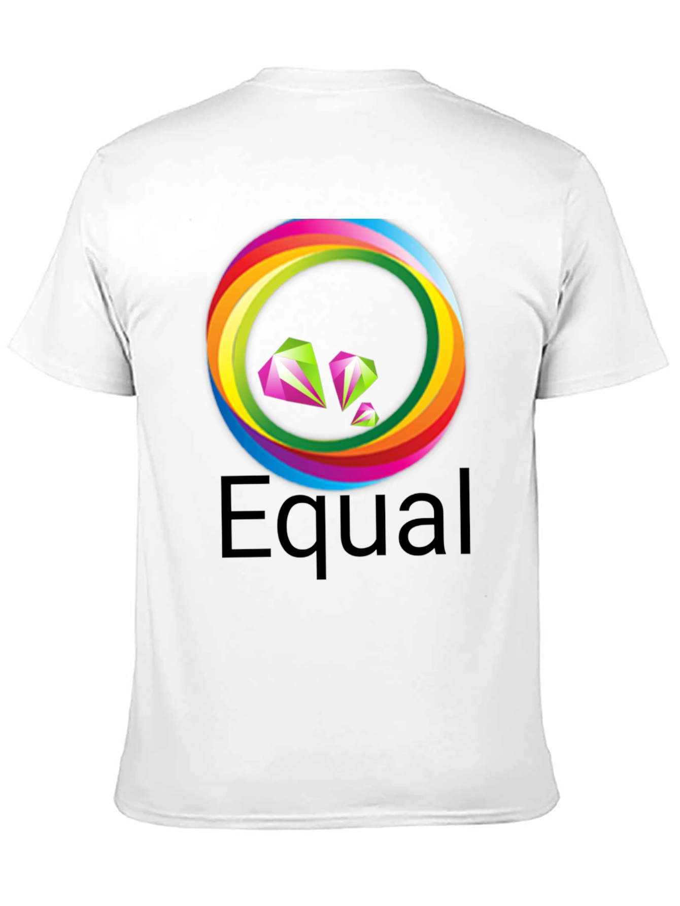 Equality Rainbow Gems Graphic Tee