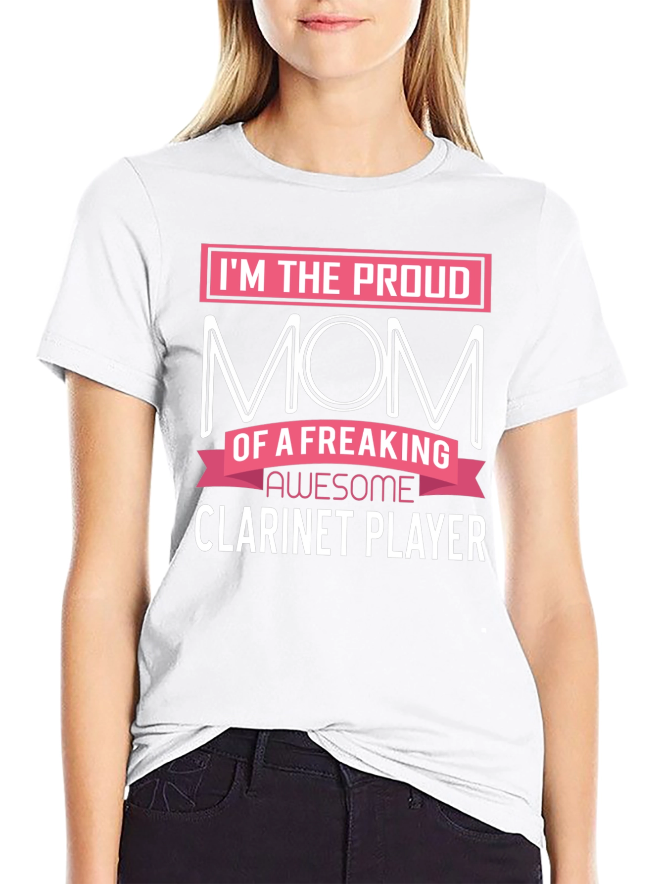 Proud Mom of a Clarinet Player T-Shirt