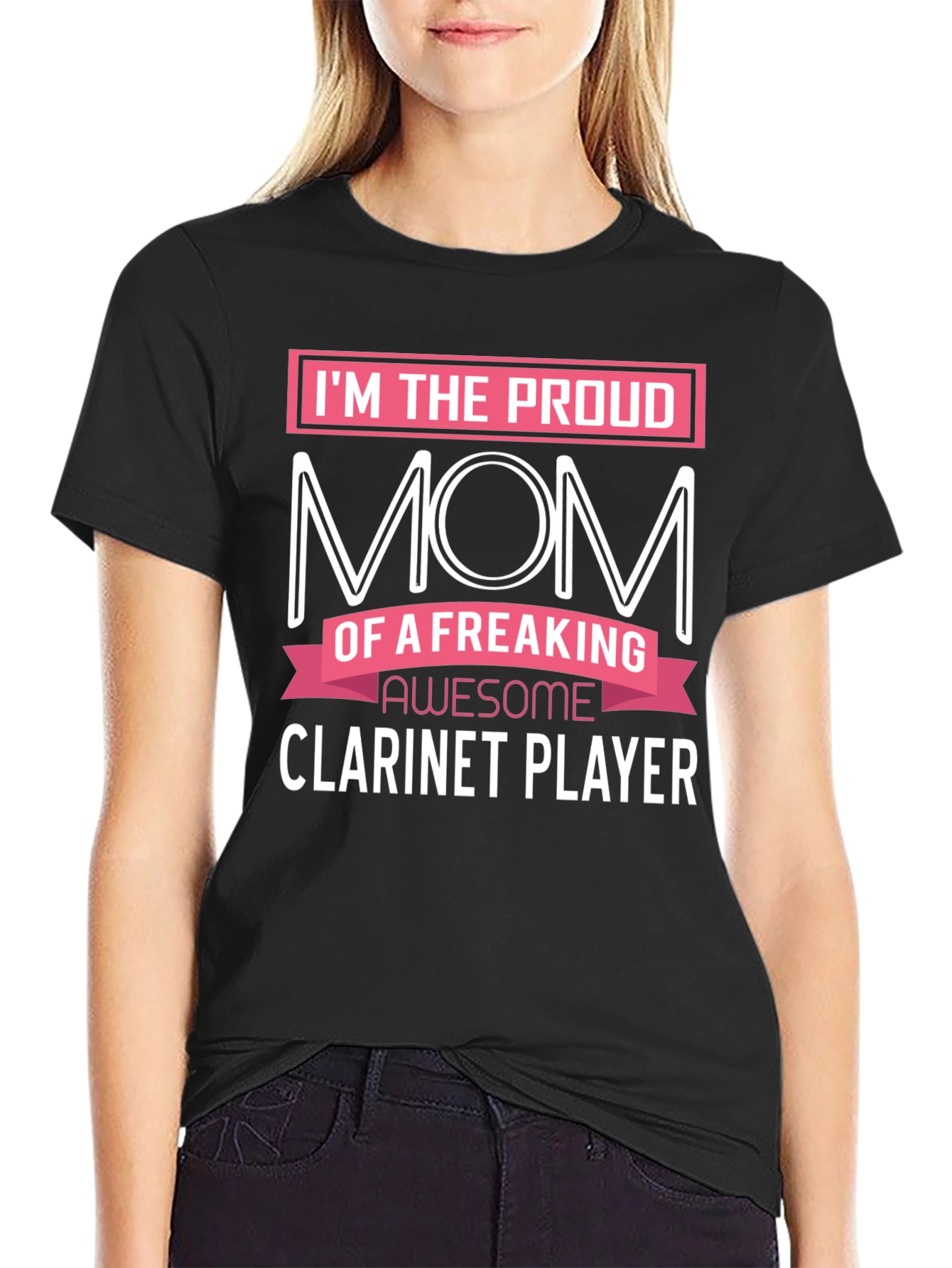 Proud Mom of a Clarinet Player T-Shirt