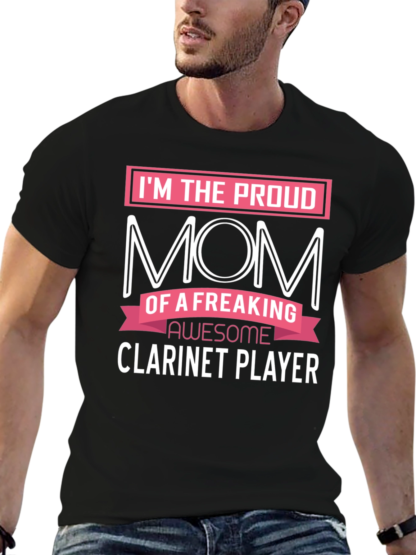 Proud Mom of a Clarinet Player T-Shirt