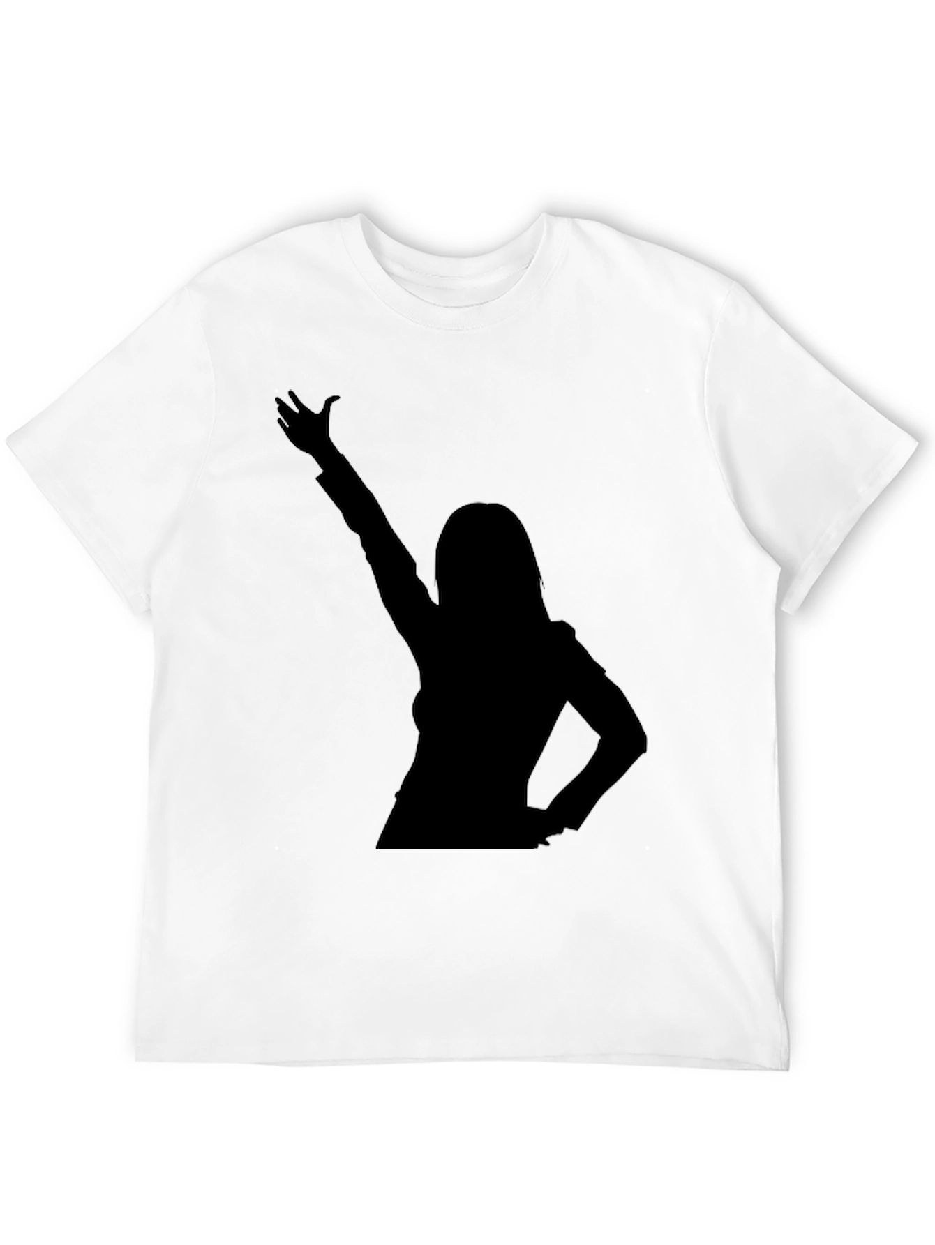 Silhouette Graphic T-Shirt - Unisex Black Tee