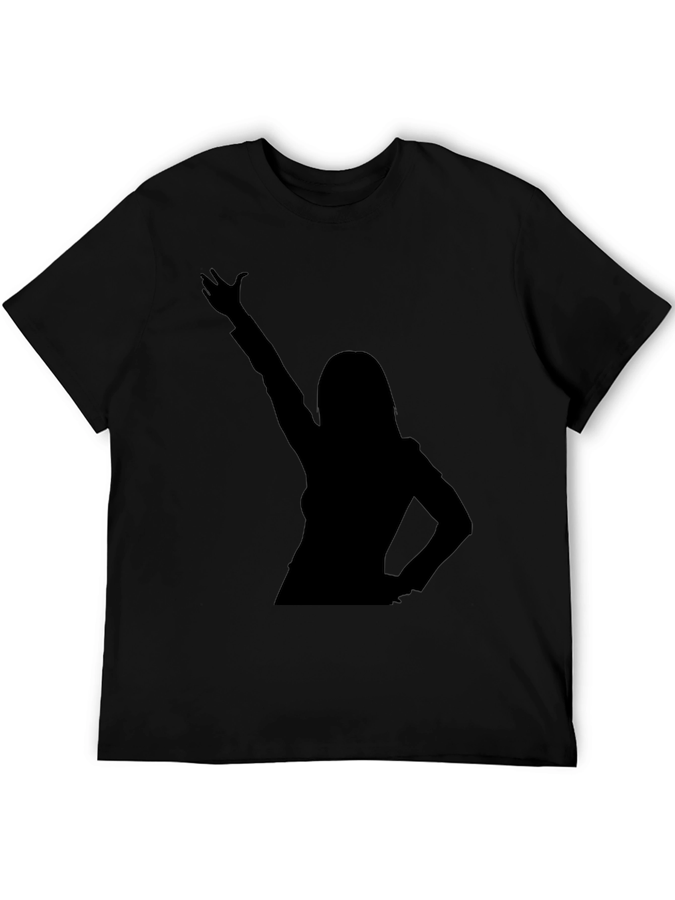 Silhouette Graphic T-Shirt - Unisex Black Tee