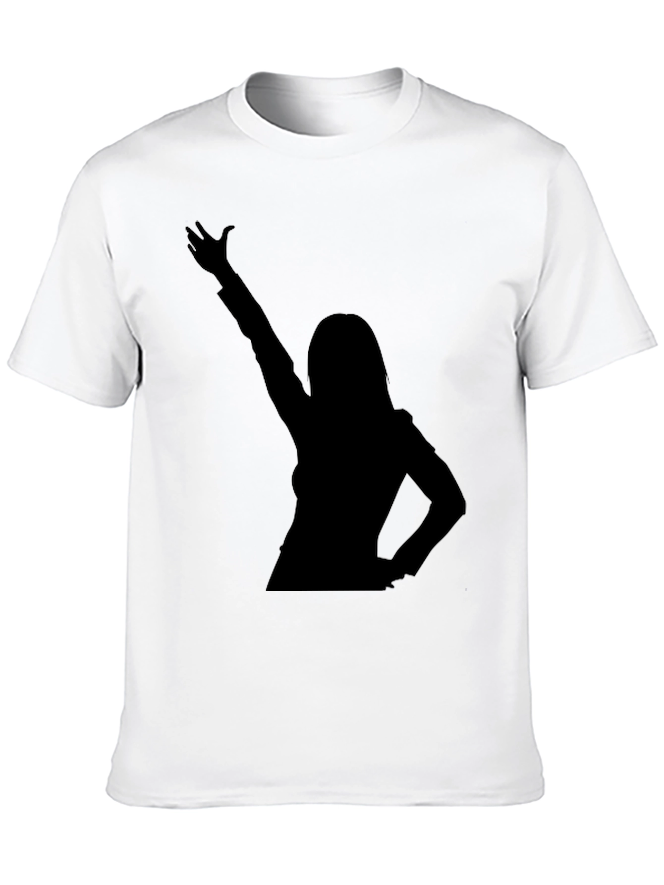 Silhouette Graphic T-Shirt - Unisex Black Tee