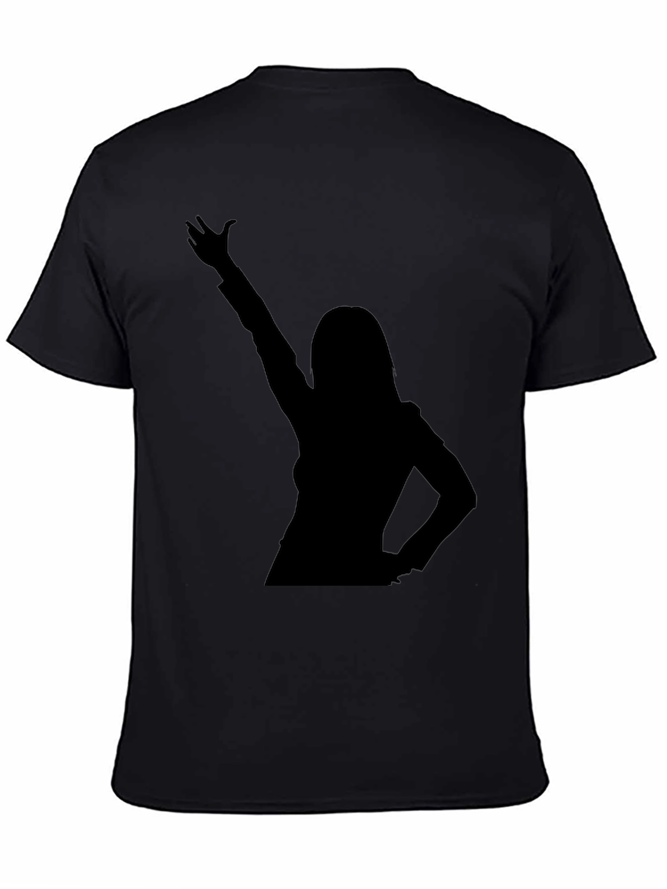 Silhouette Graphic T-Shirt - Unisex Black Tee