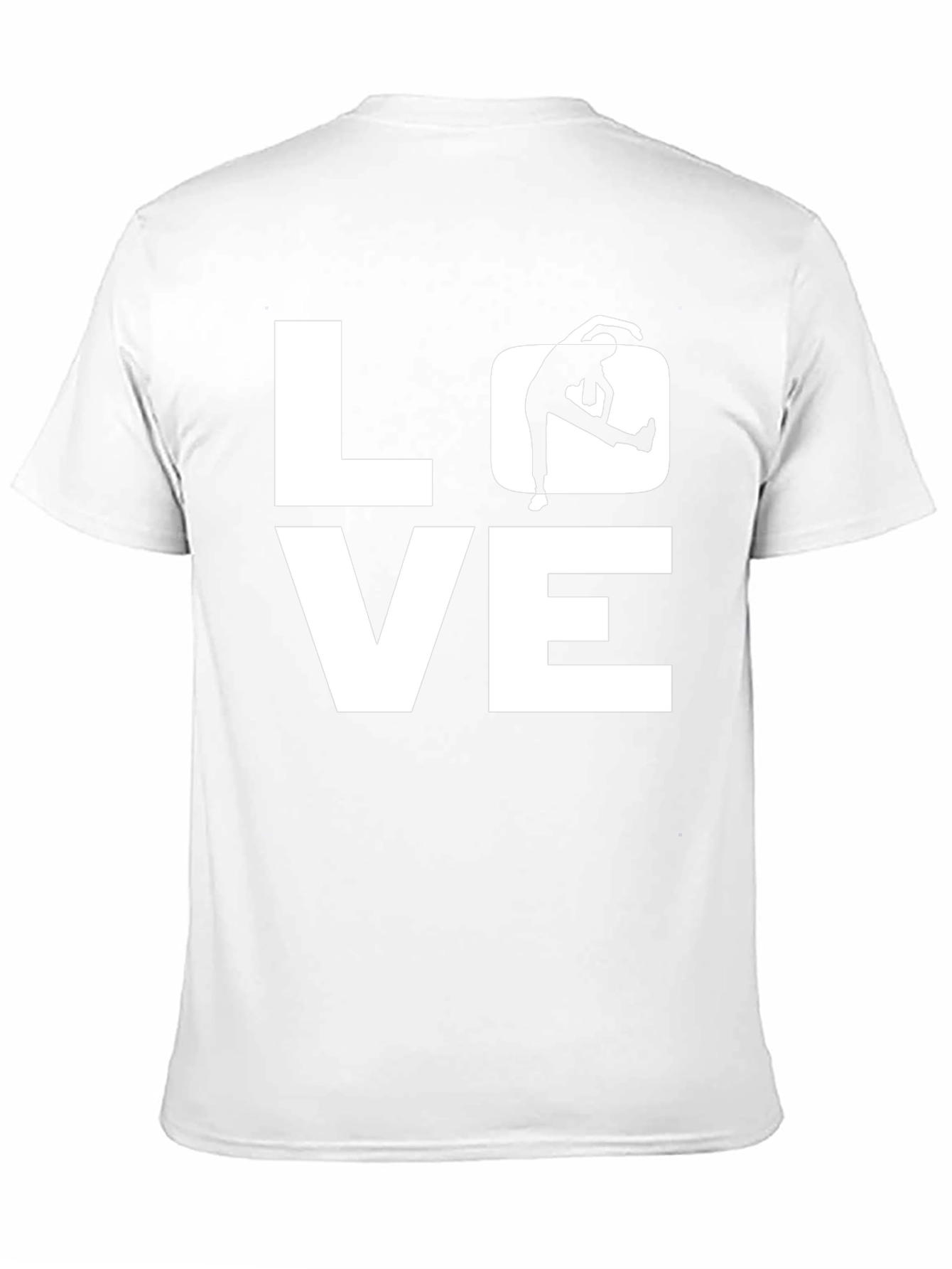 LOVE Yoga Black Graphic T-Shirt