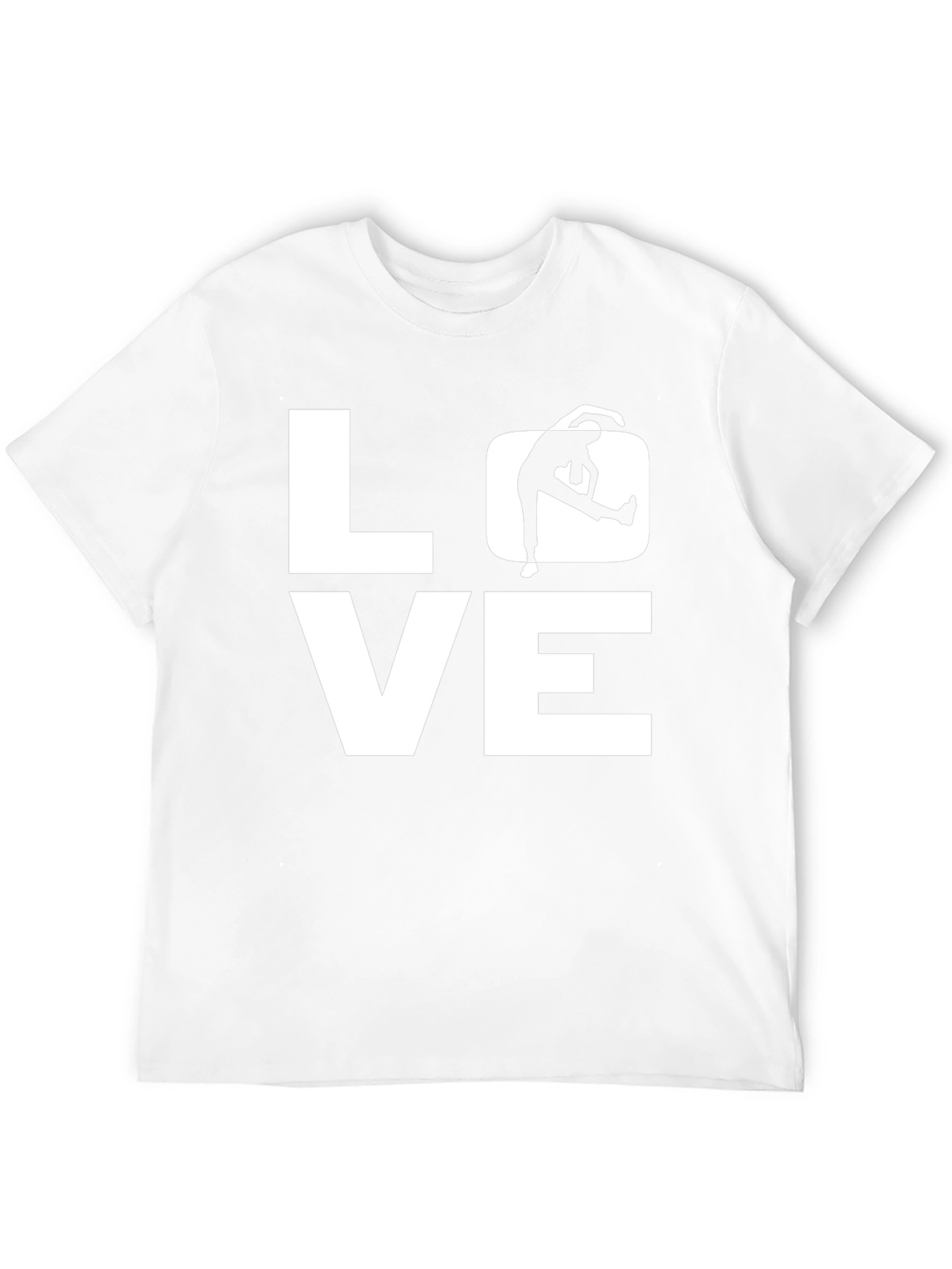 LOVE Yoga Black Graphic T-Shirt