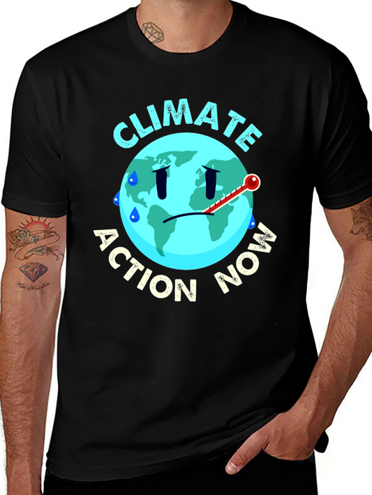 Climate Action Now Graphic T-Shirt