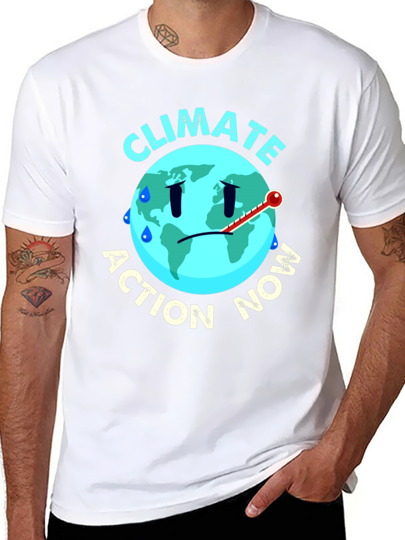 Climate Action Now Graphic T-Shirt