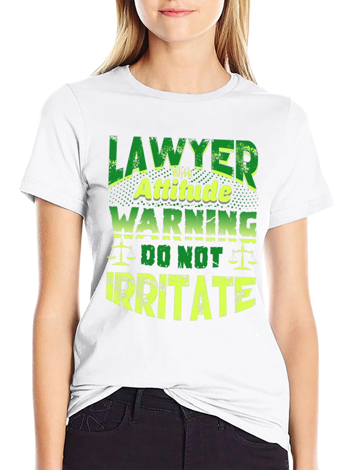 Lawyer with Attitude Funny T-Shirt