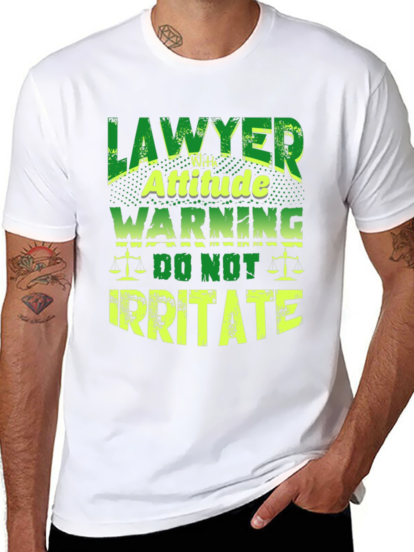 Lawyer with Attitude Funny T-Shirt