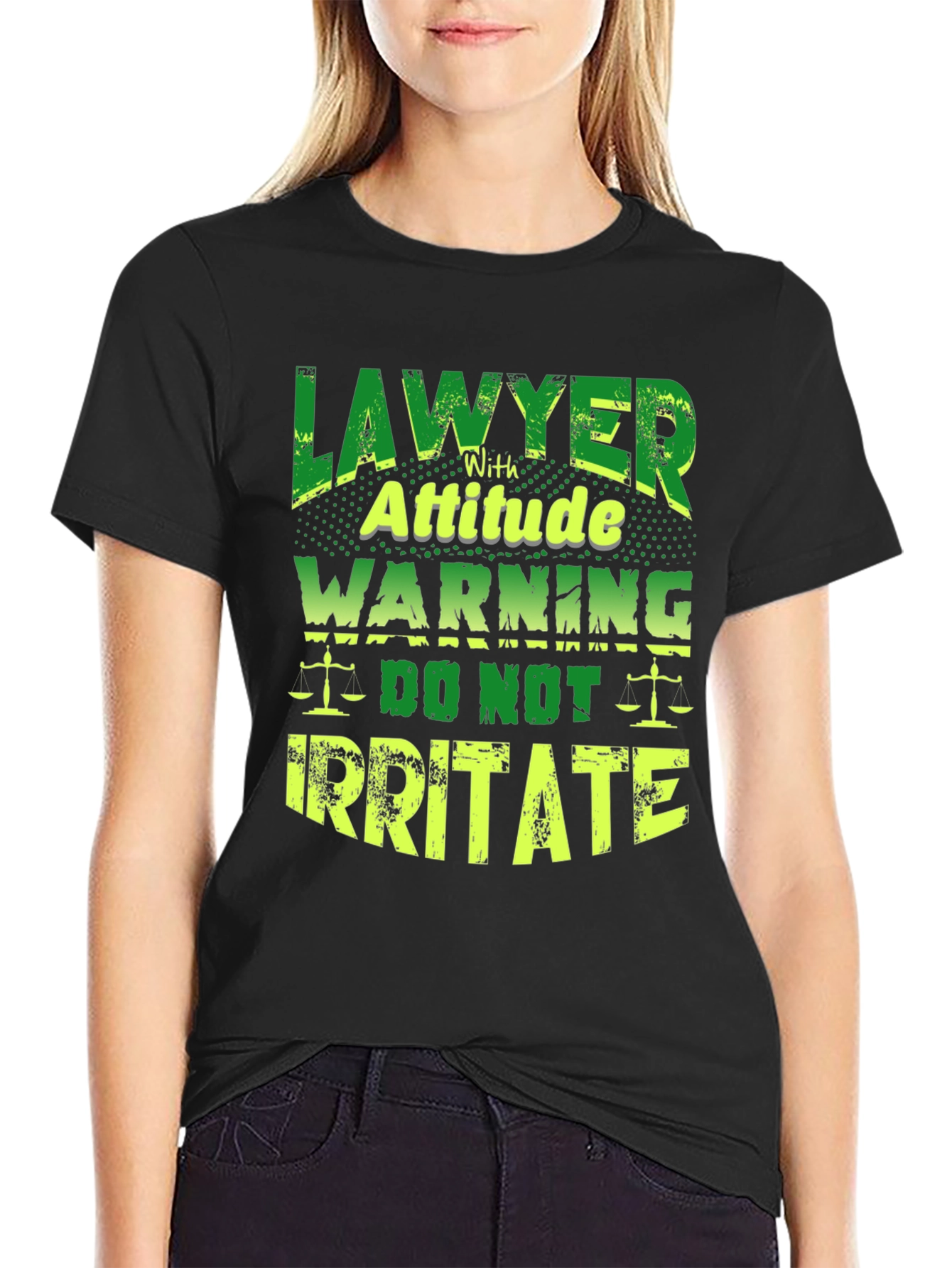 Lawyer with Attitude Funny T-Shirt