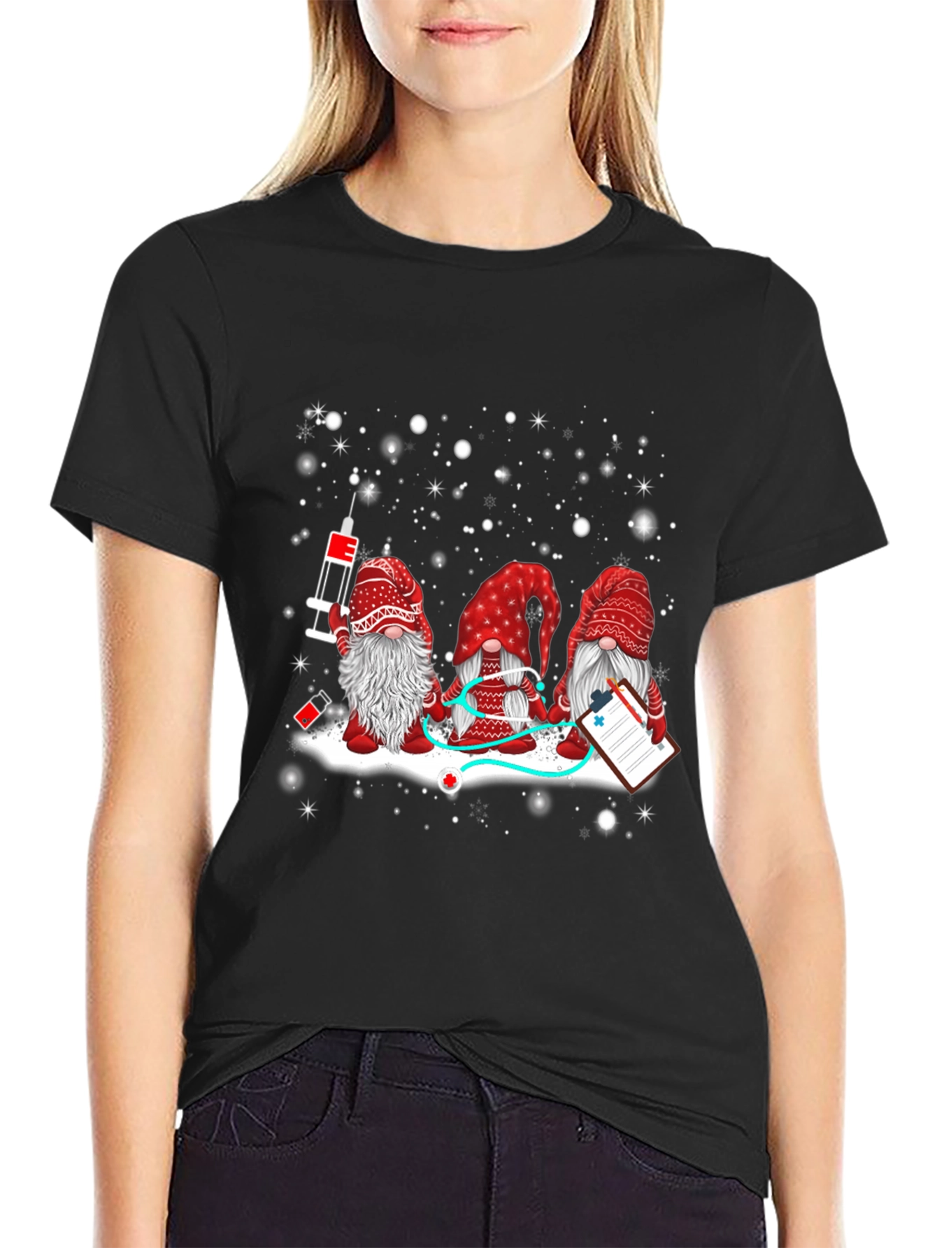 Vaccine Gnomes Graphic Tee - Unisex