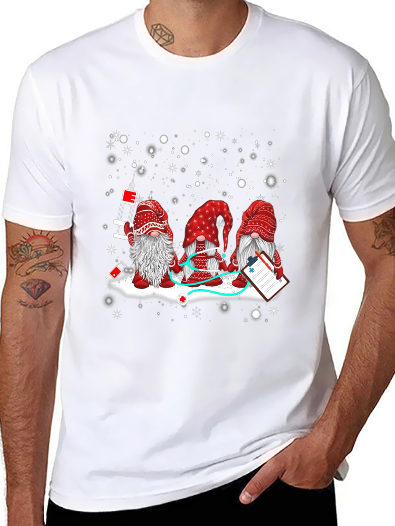 Vaccine Gnomes Graphic Tee - Unisex