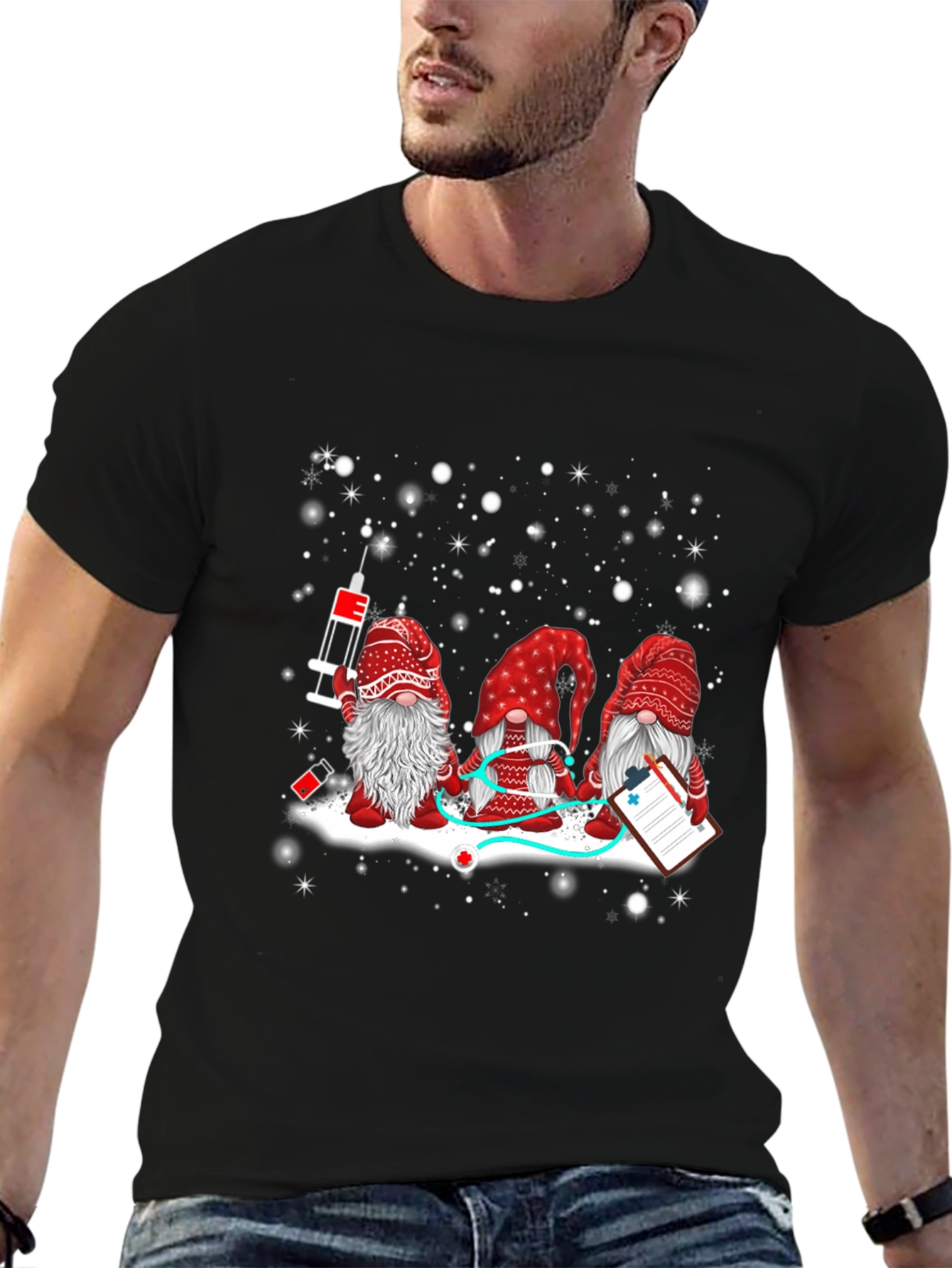 Vaccine Gnomes Graphic Tee - Unisex