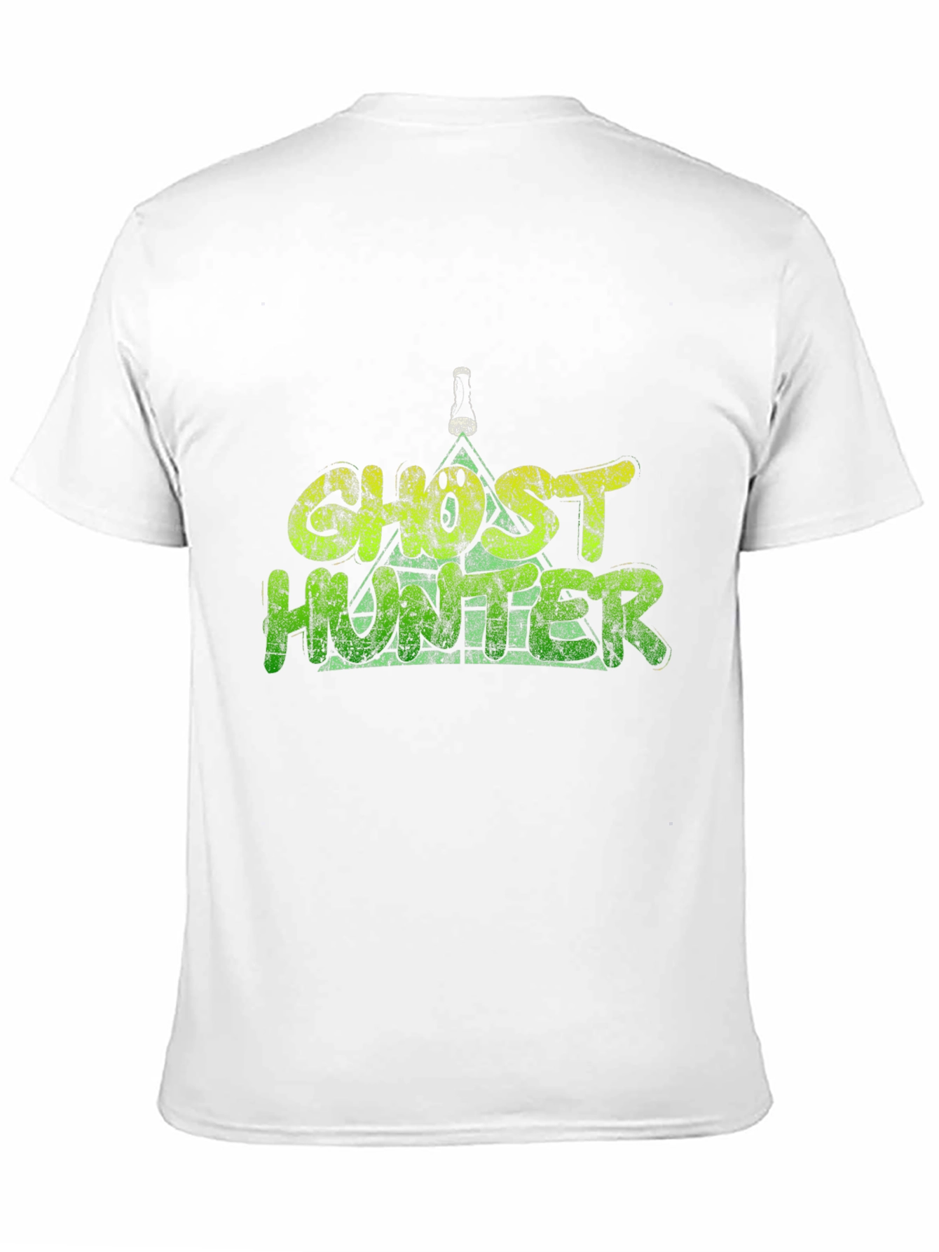 Ghost Hunter Graphic T-Shirt - Black