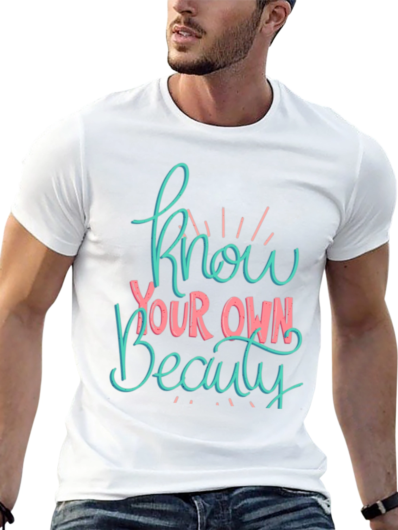 Know Your Own Beauty Graphic Tee - Black
