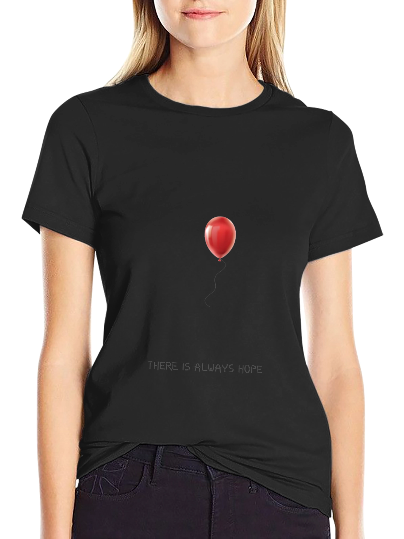 Red Balloon Graphic Tee - Always Hope