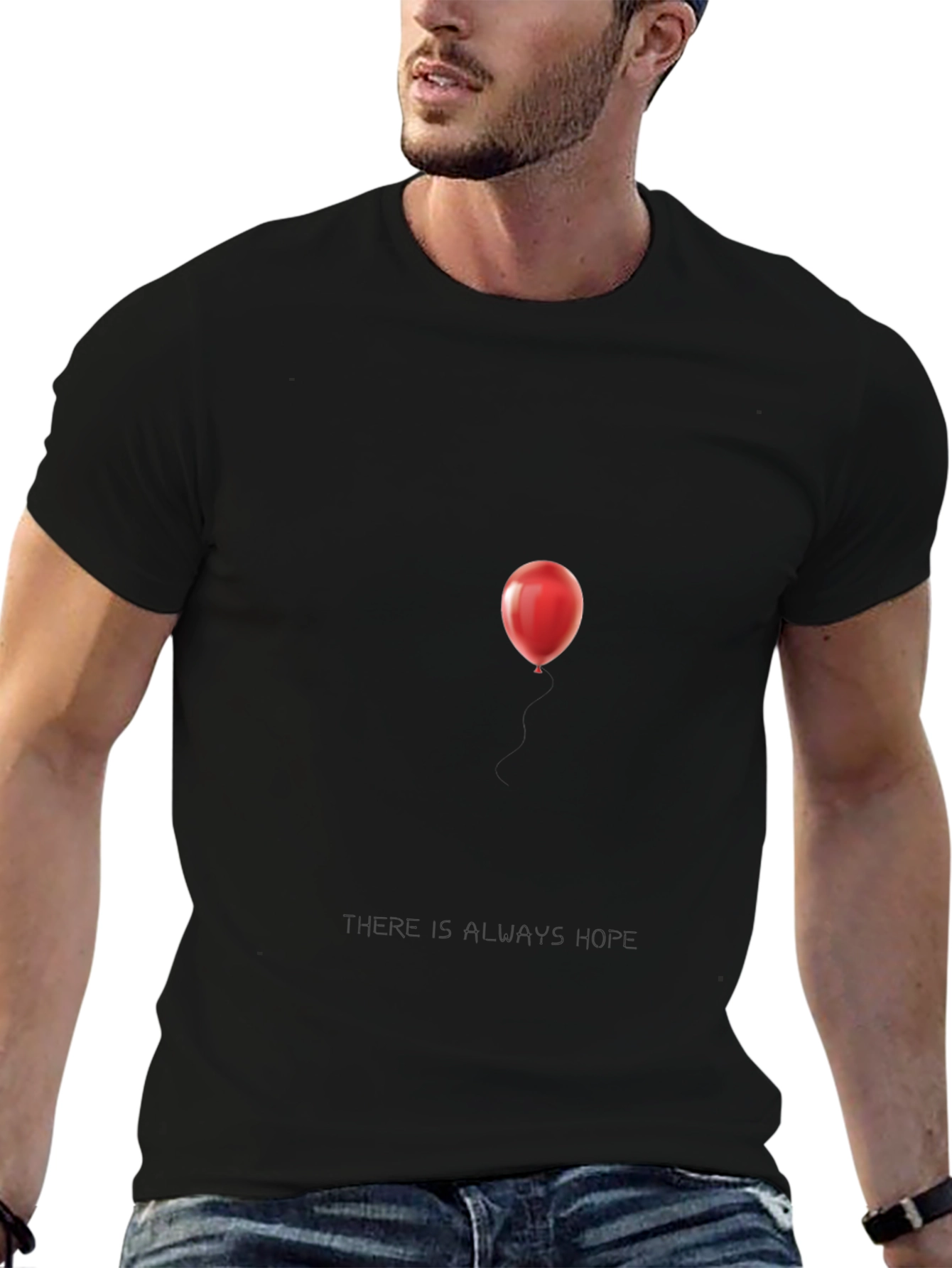 Red Balloon Graphic Tee - Always Hope