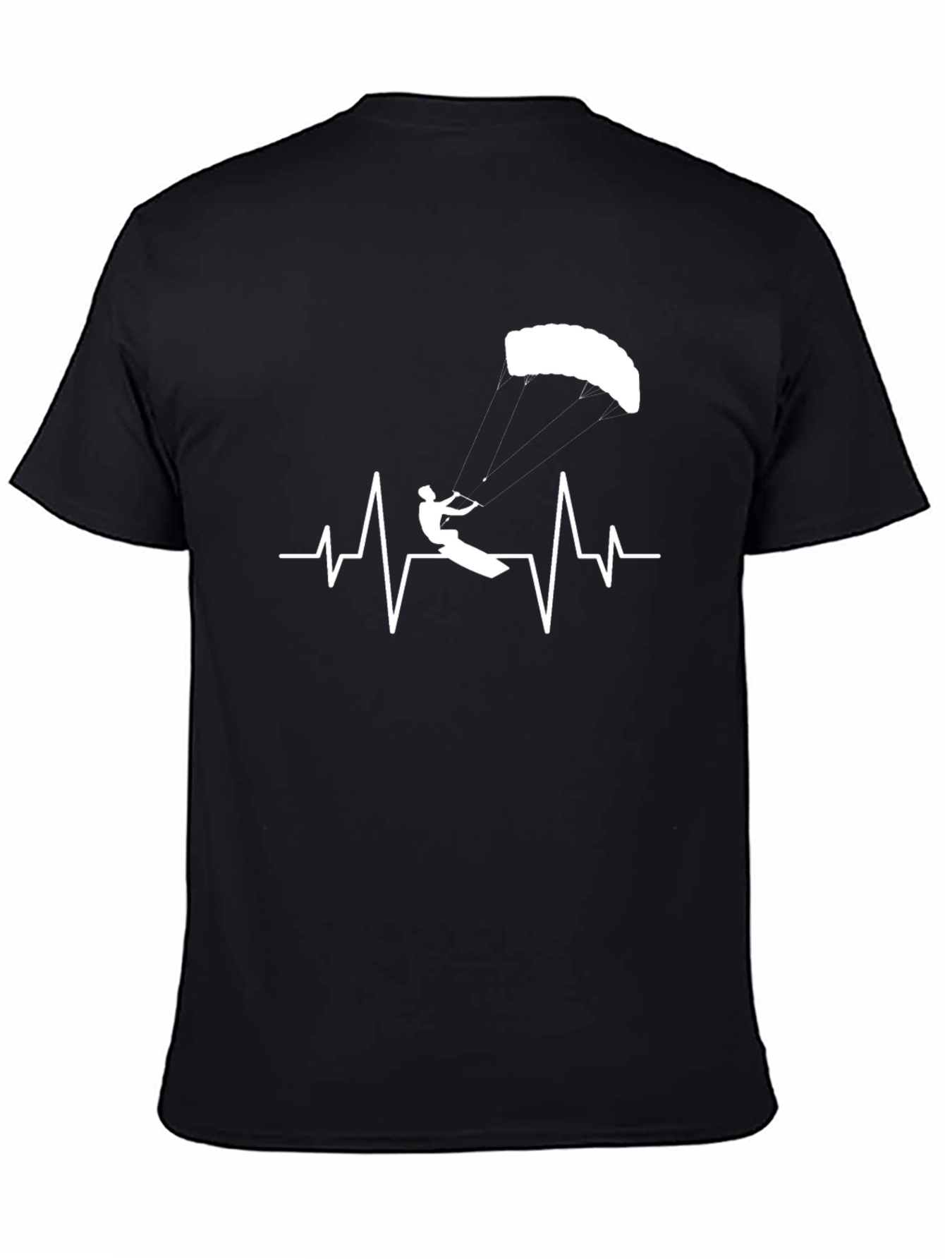 Kitesurfing Heartbeat T-Shirt