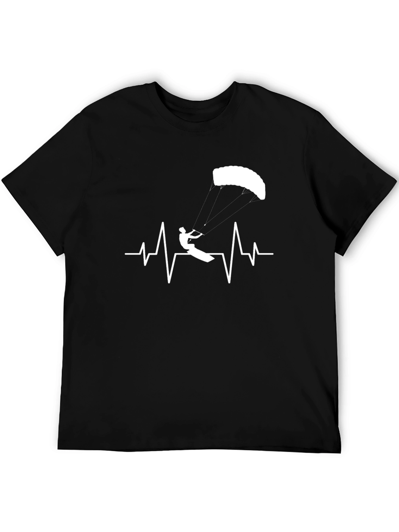 Kitesurfing Heartbeat T-Shirt