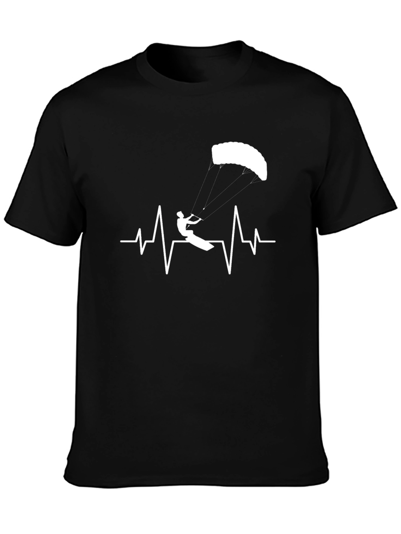 Kitesurfing Heartbeat T-Shirt