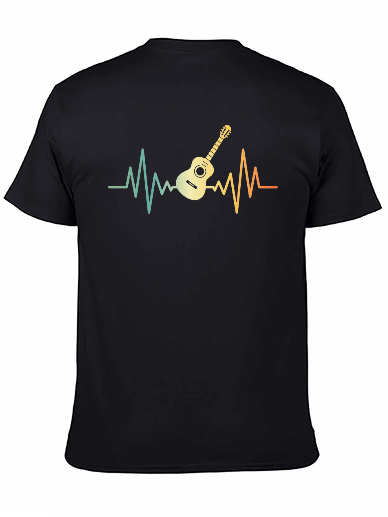 Guitar Heartbeat Graphic Tee