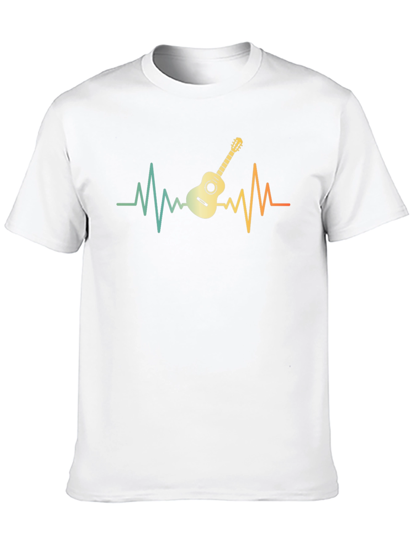Guitar Heartbeat Graphic Tee