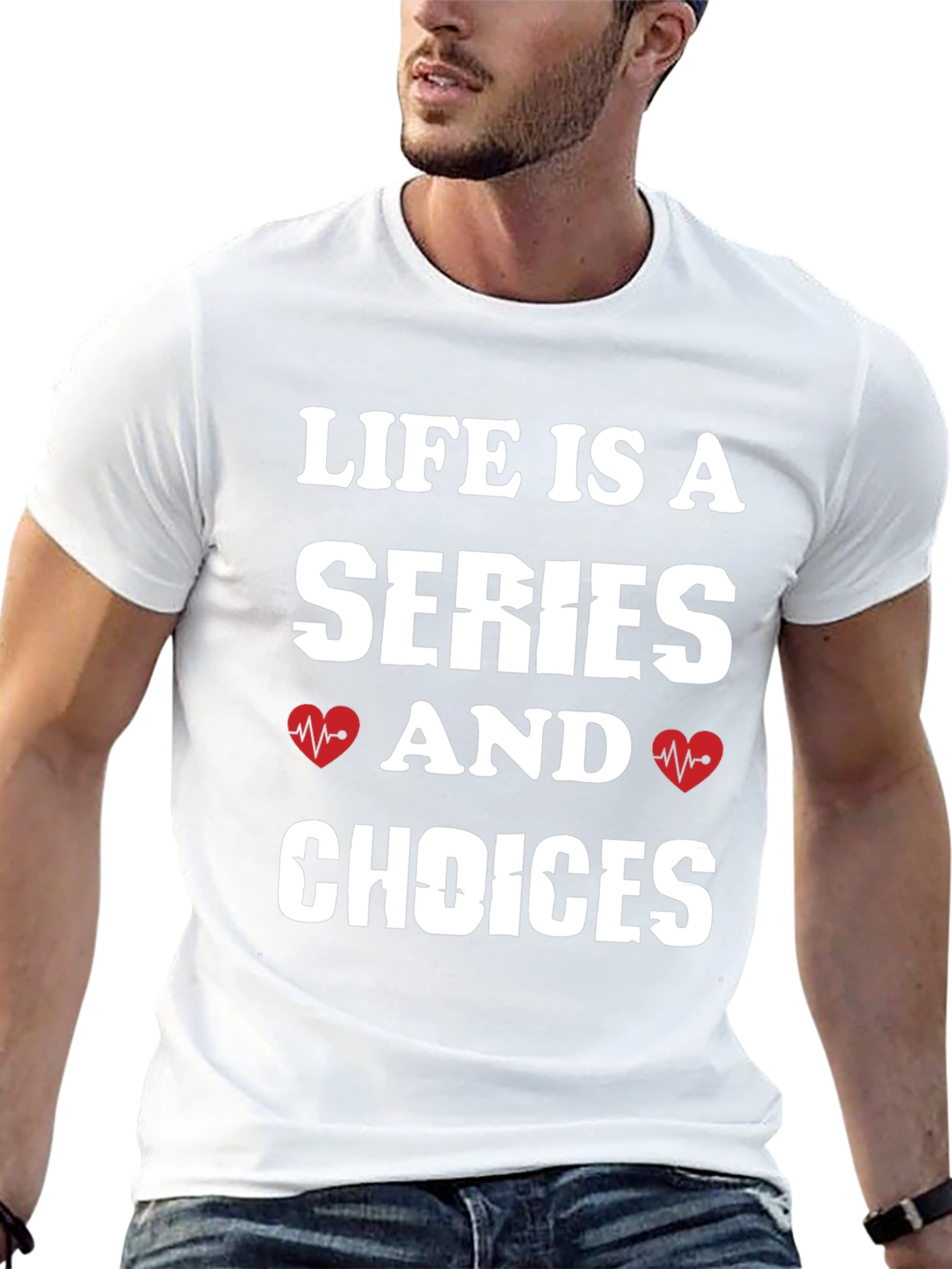 Life Choices Graphic T-Shirt - Black