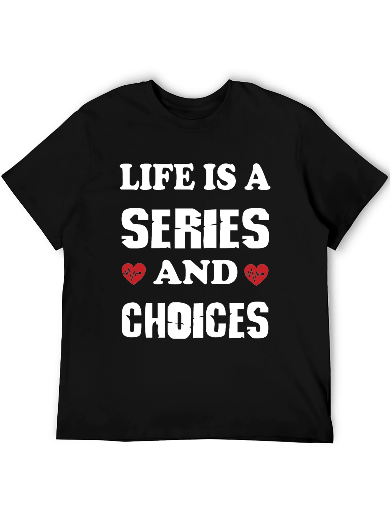 Life Choices Graphic T-Shirt - Black