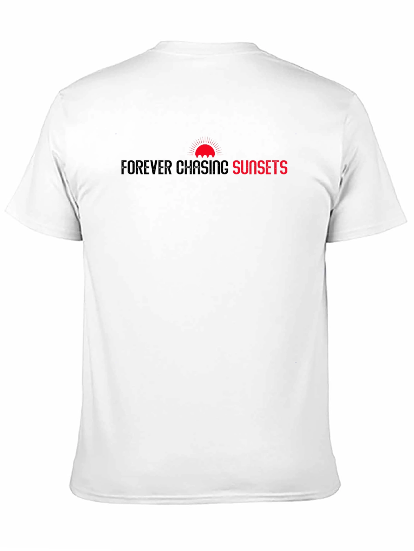 Forever Chasing Sunsets Graphic Tee - Black