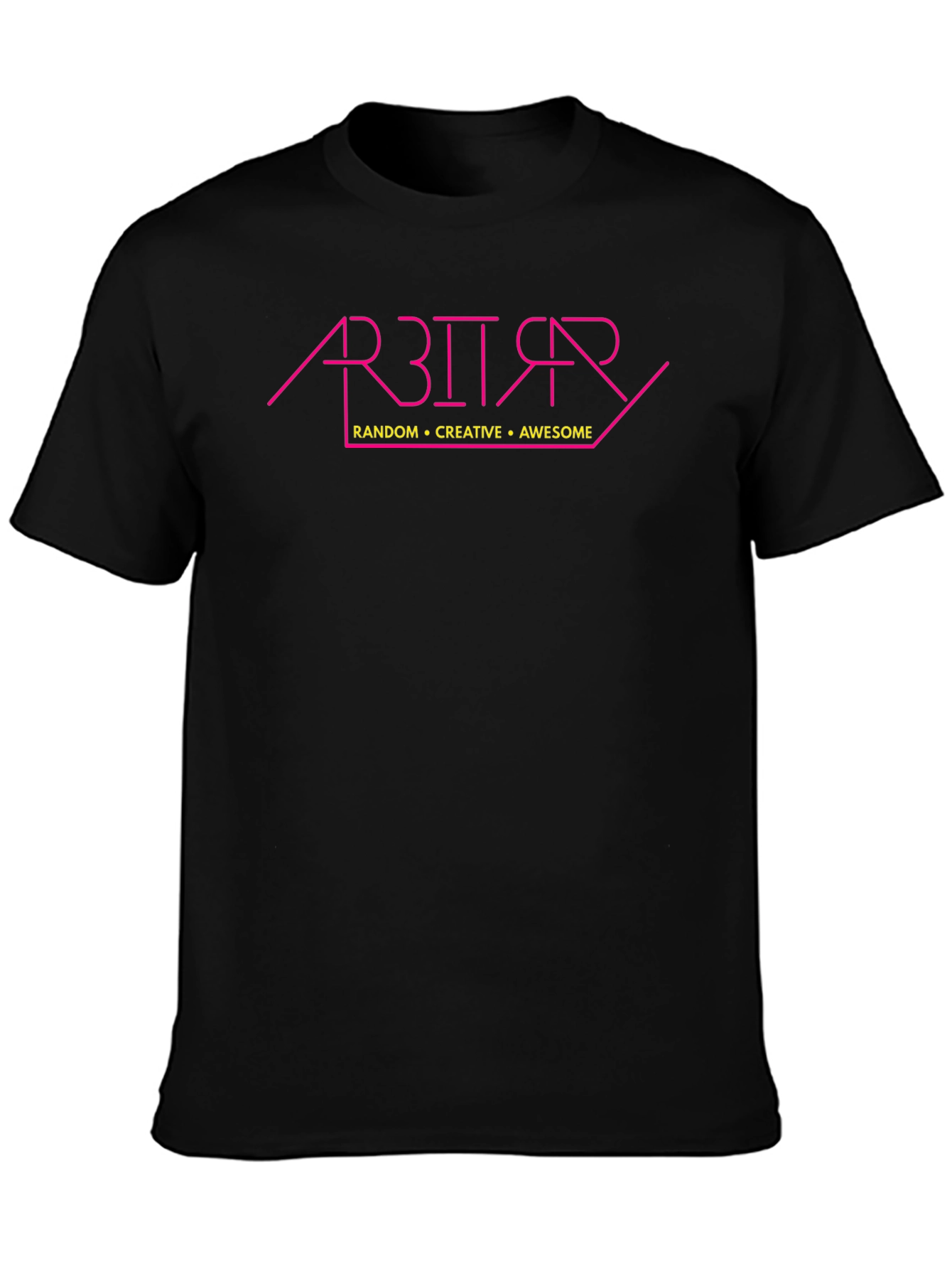 Arbitrary Graphic T-Shirt - Random Creative Awesome