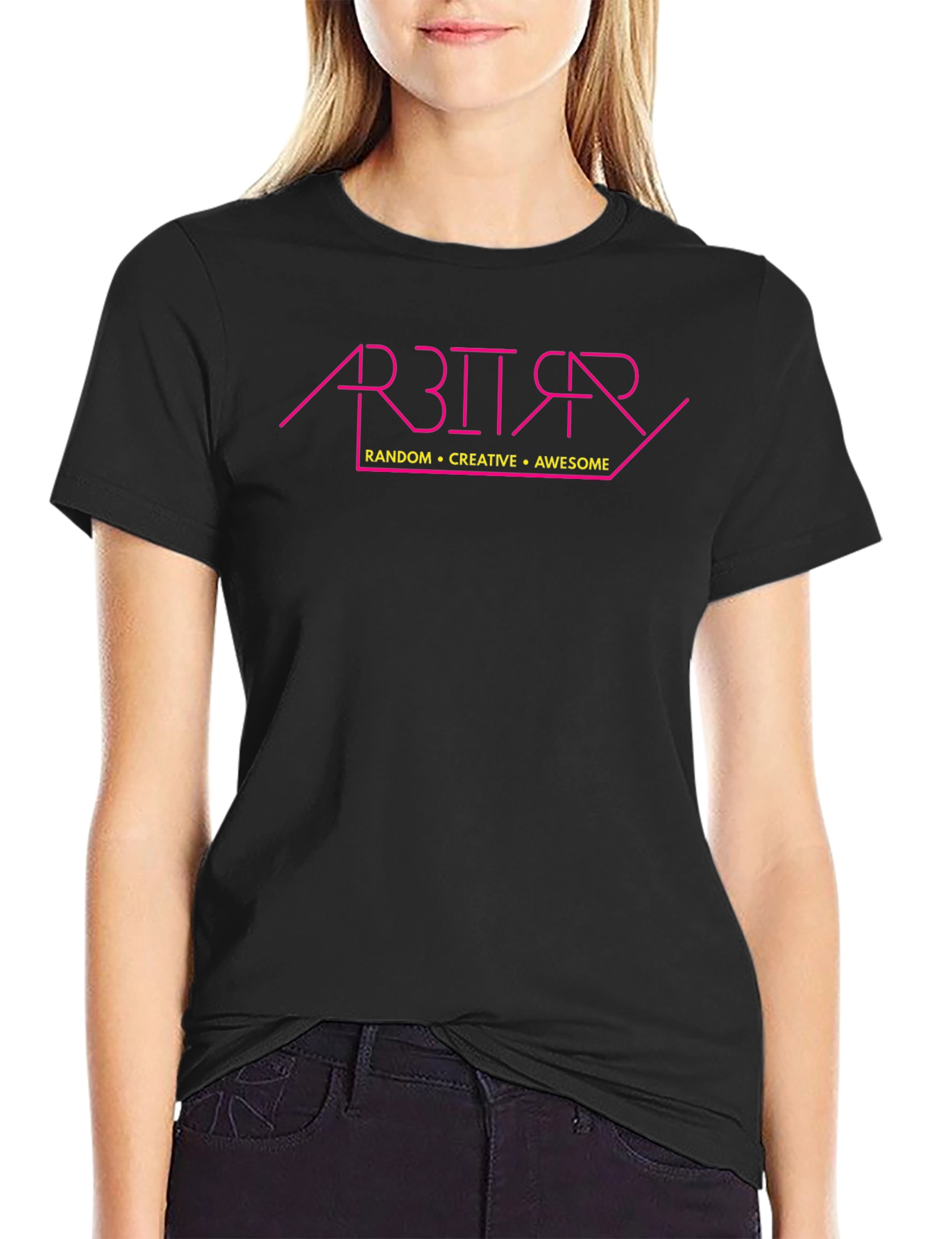 Arbitrary Graphic T-Shirt - Random Creative Awesome
