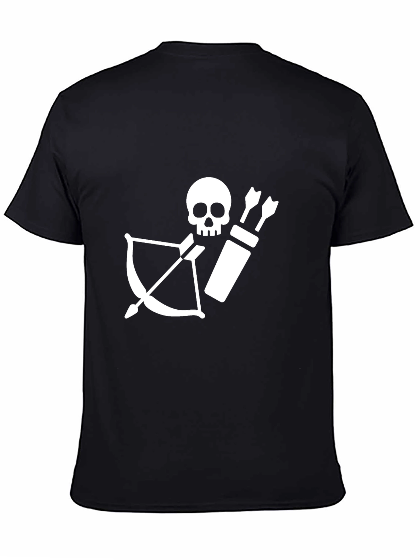 Skull Archer Black T-Shirt