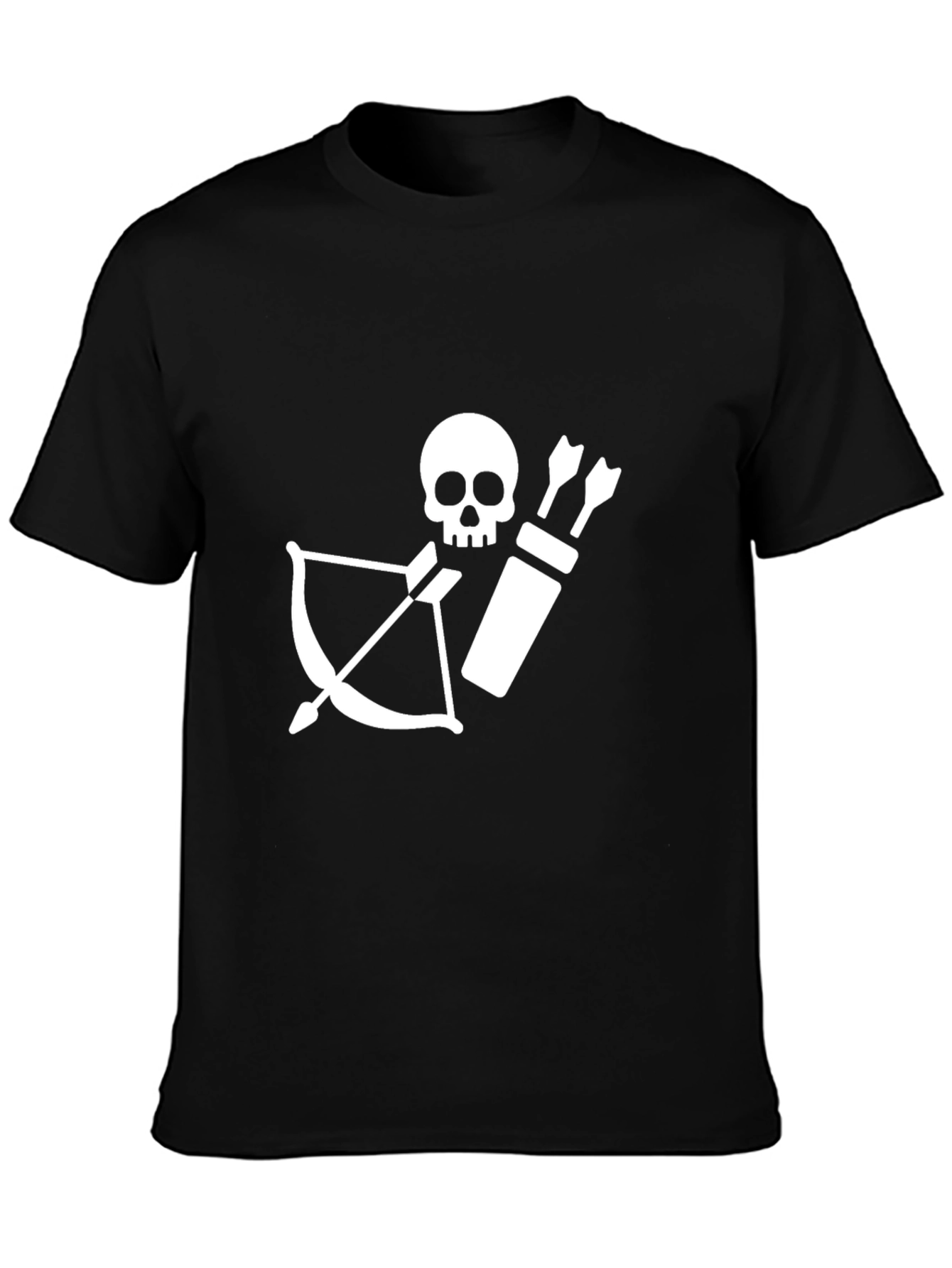 Skull Archer Black T-Shirt