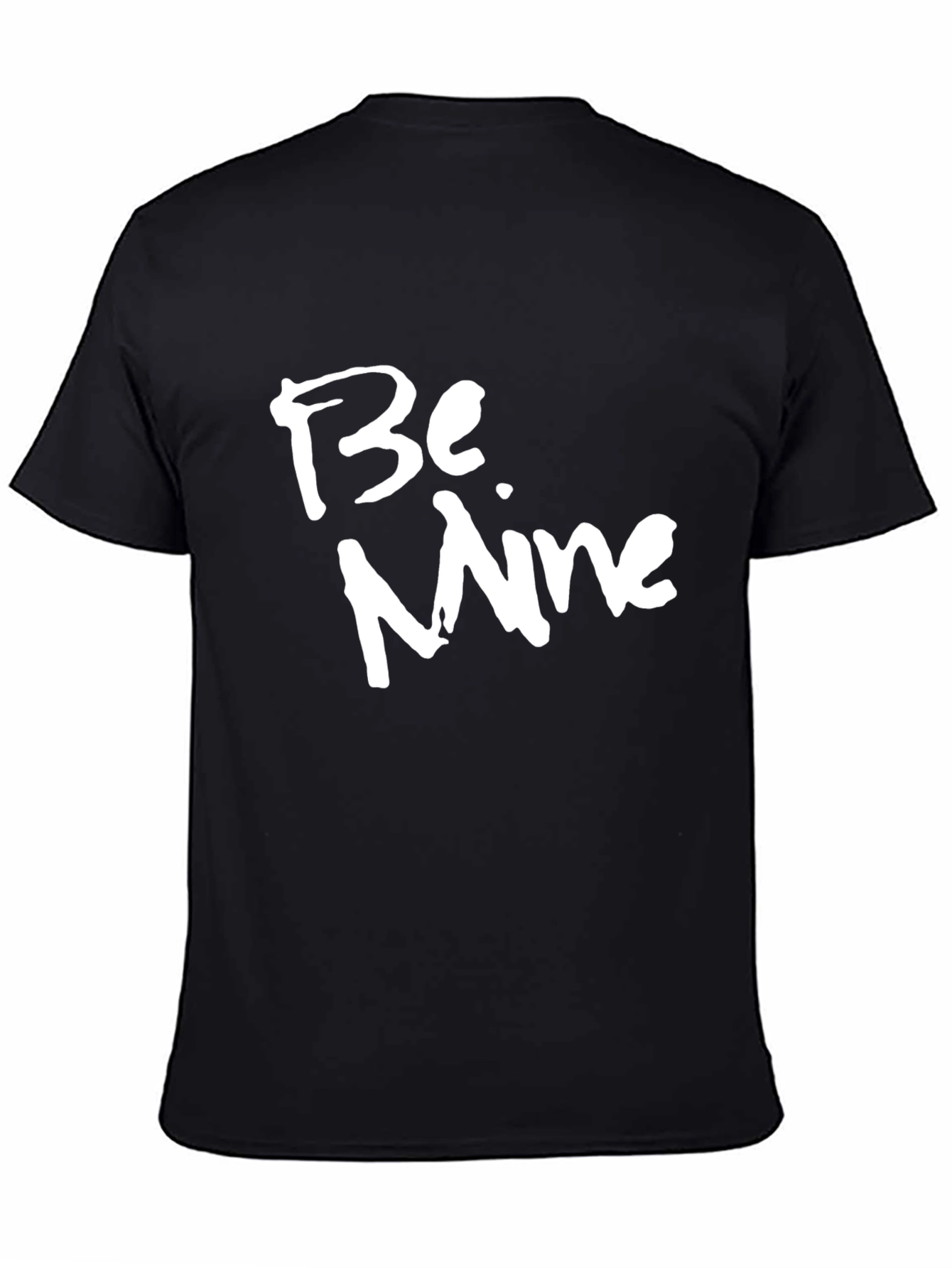 Be Mine Black Graphic Tee