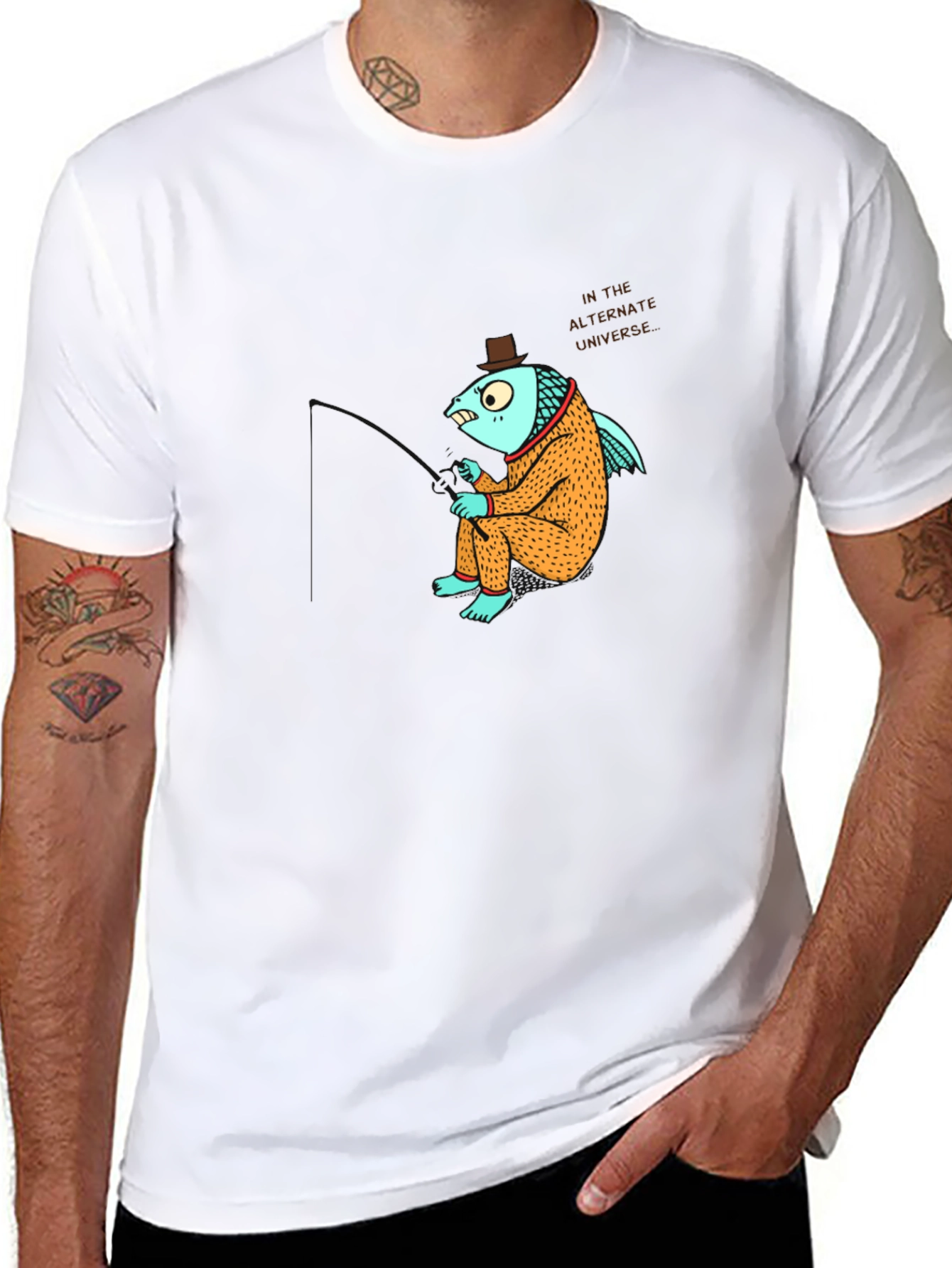 Whimsical Fish T-Shirt
