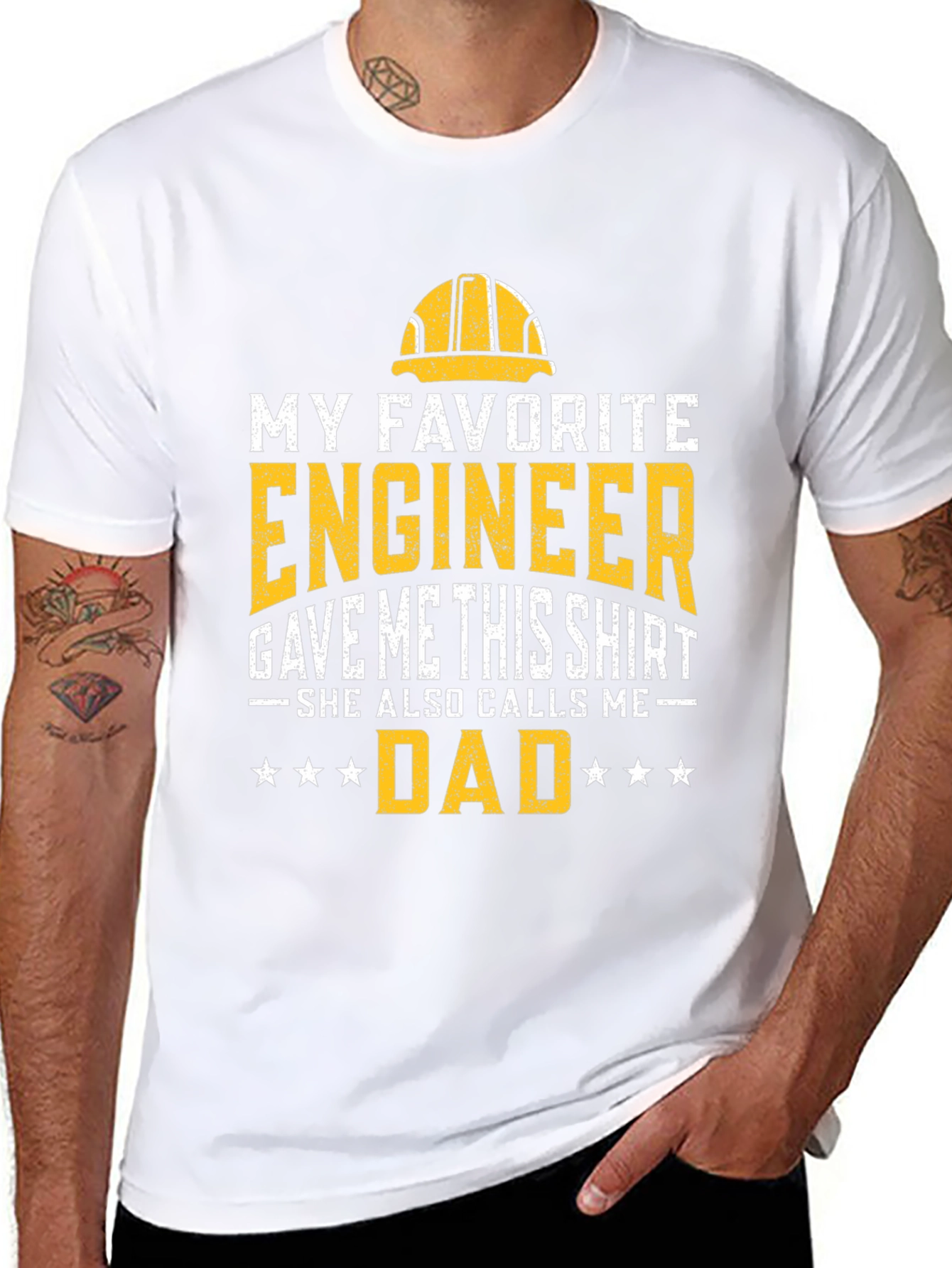 Engineer Dad T-Shirt - Gift for Engineers Father