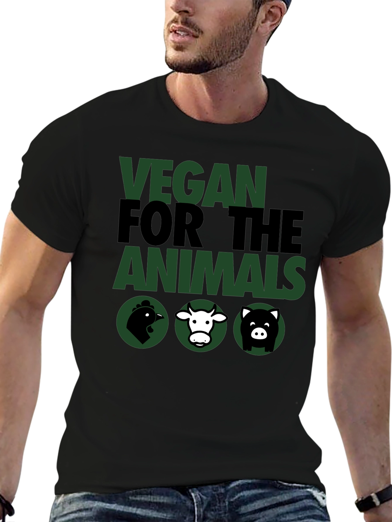 Vegan For The Animals T-Shirt