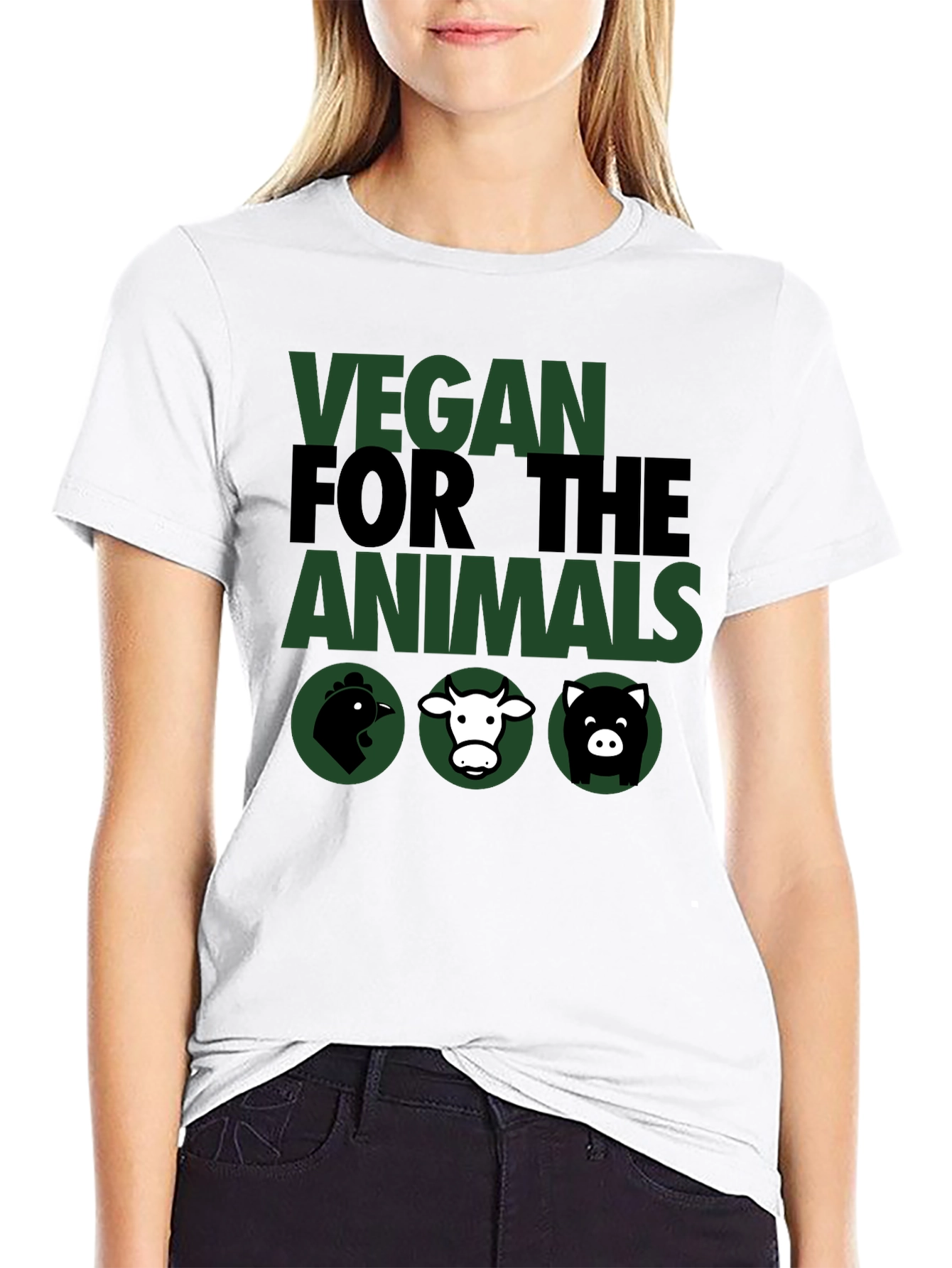 Vegan For The Animals T-Shirt