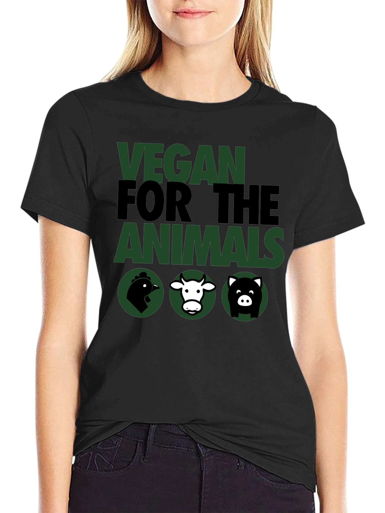 Vegan For The Animals T-Shirt