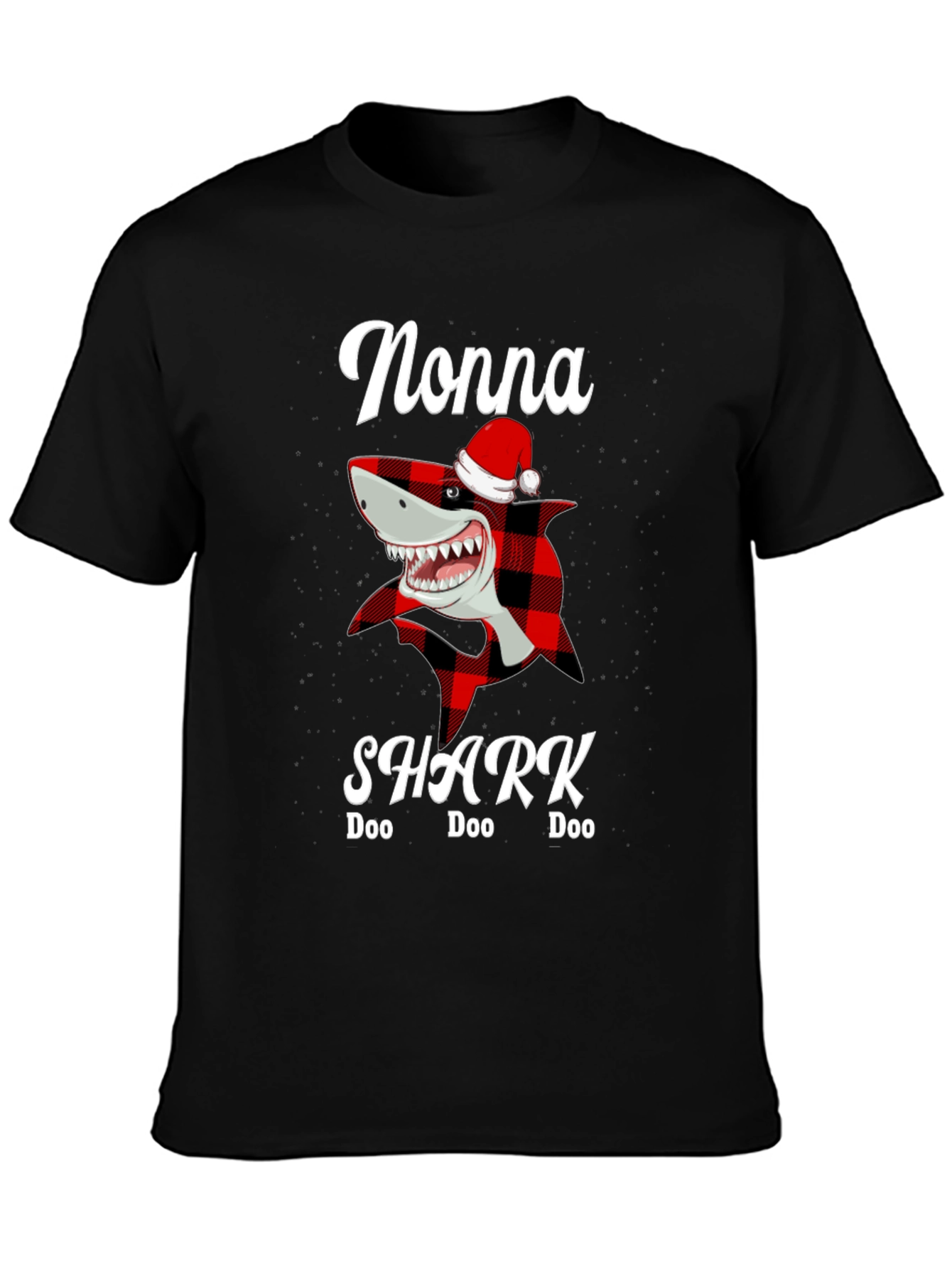 Nonna Shark Doo Doo T-Shirt - Holiday Christmas