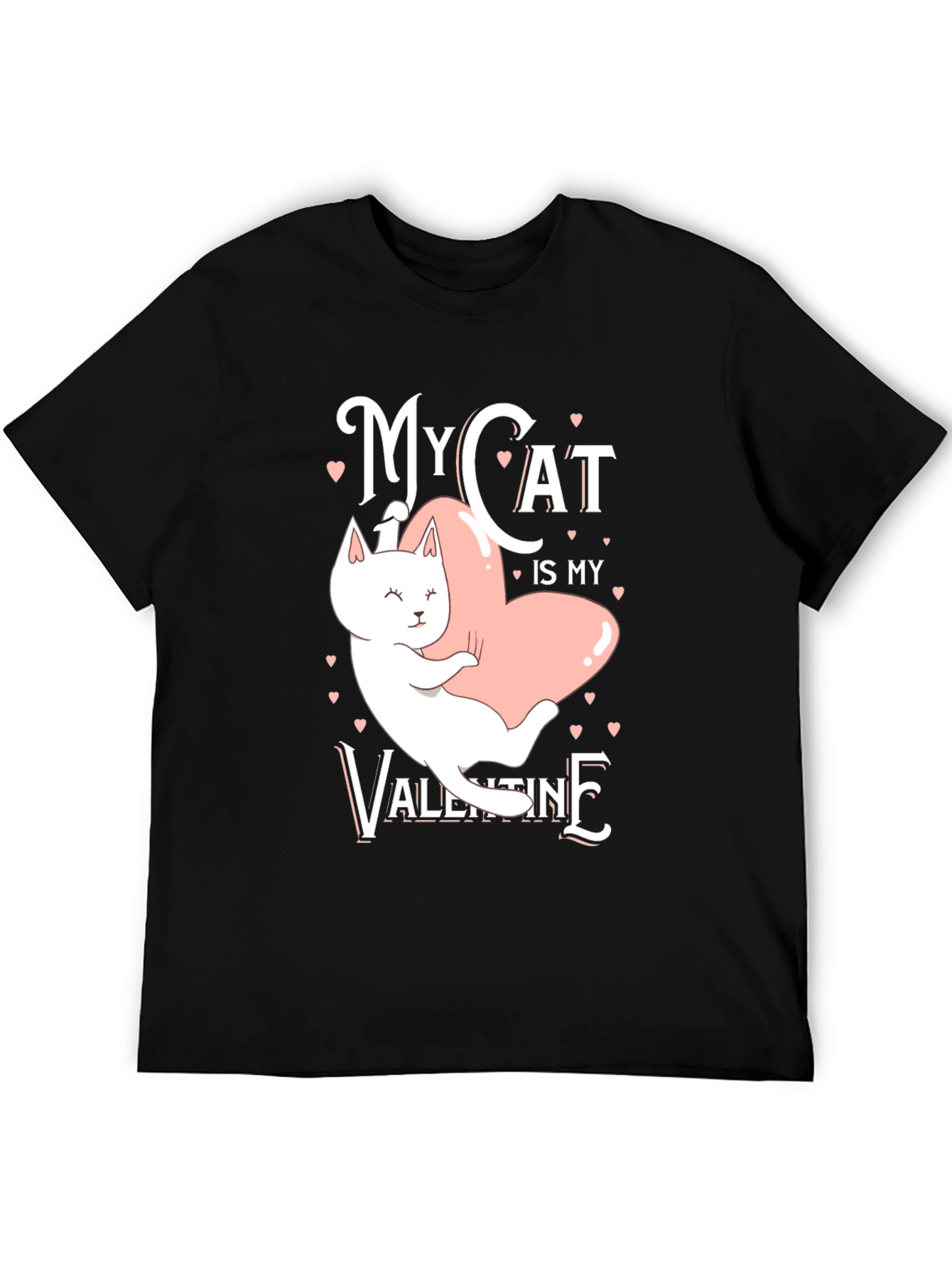 My Cat is My Valentine T-Shirt