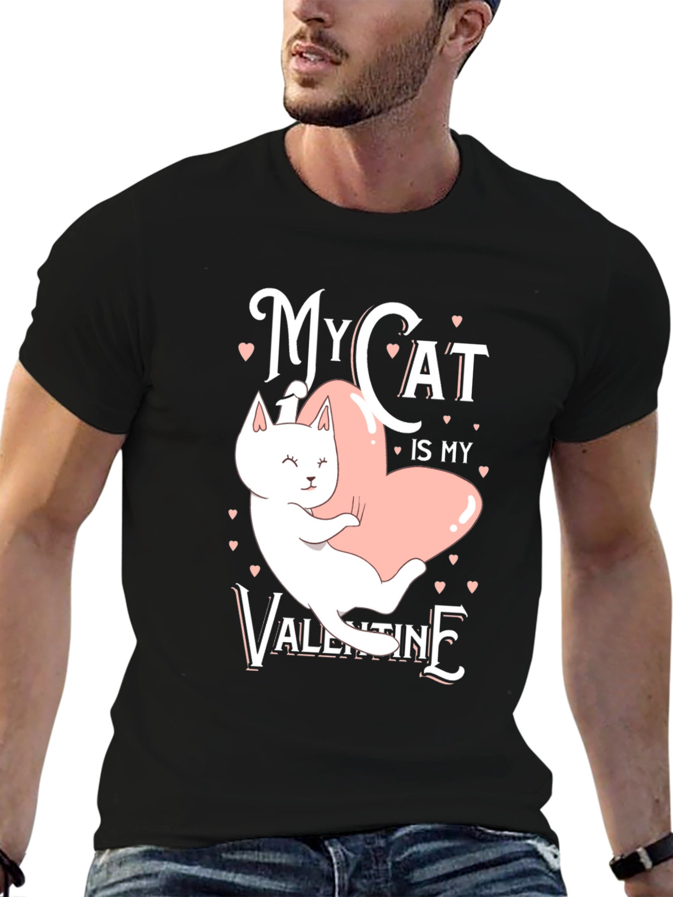 My Cat is My Valentine T-Shirt